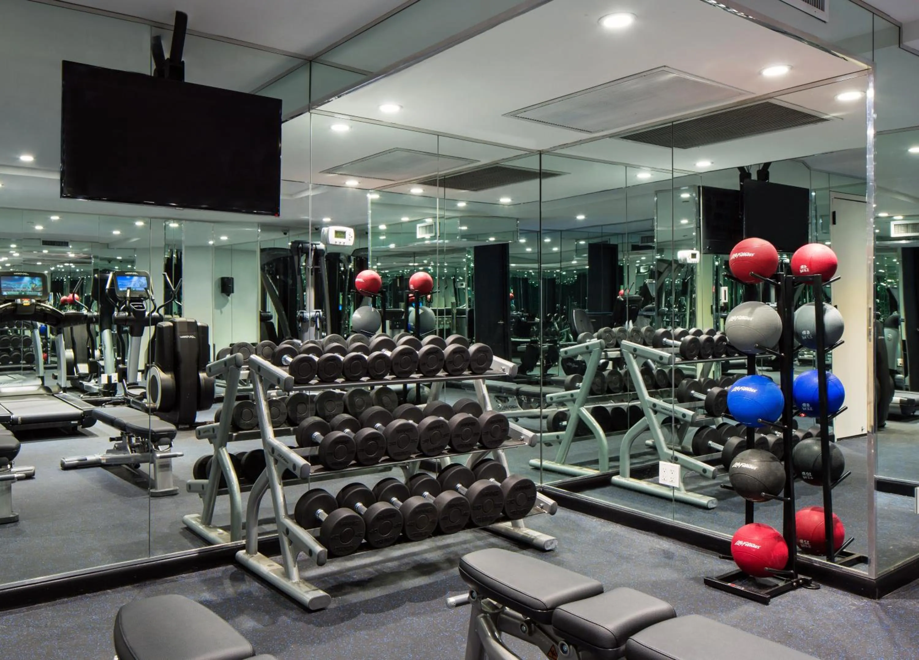 Fitness centre/facilities in The Time New York, part of JdV by Hyatt