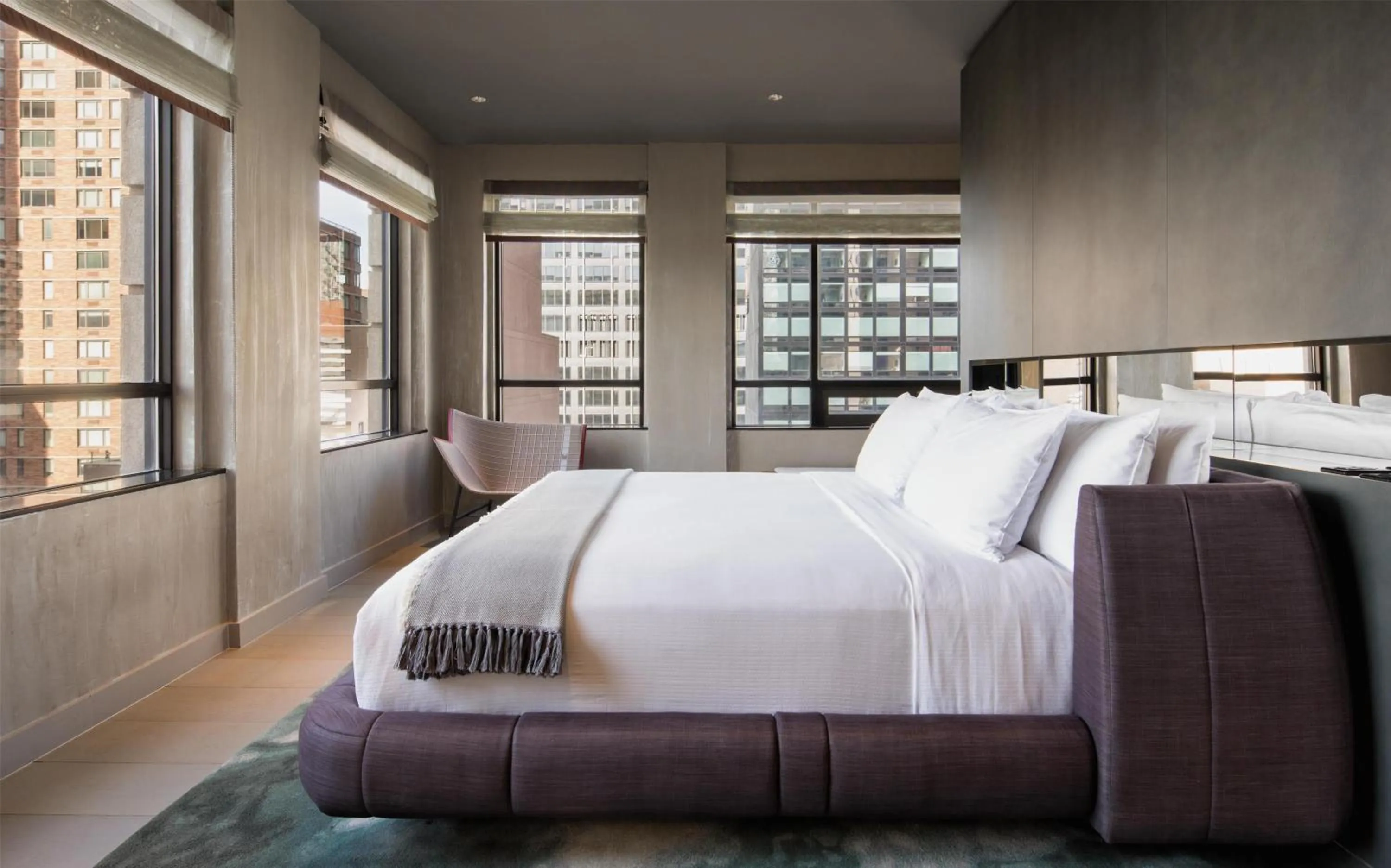 Photo of the whole room, Bed in The Time New York, part of JdV by Hyatt