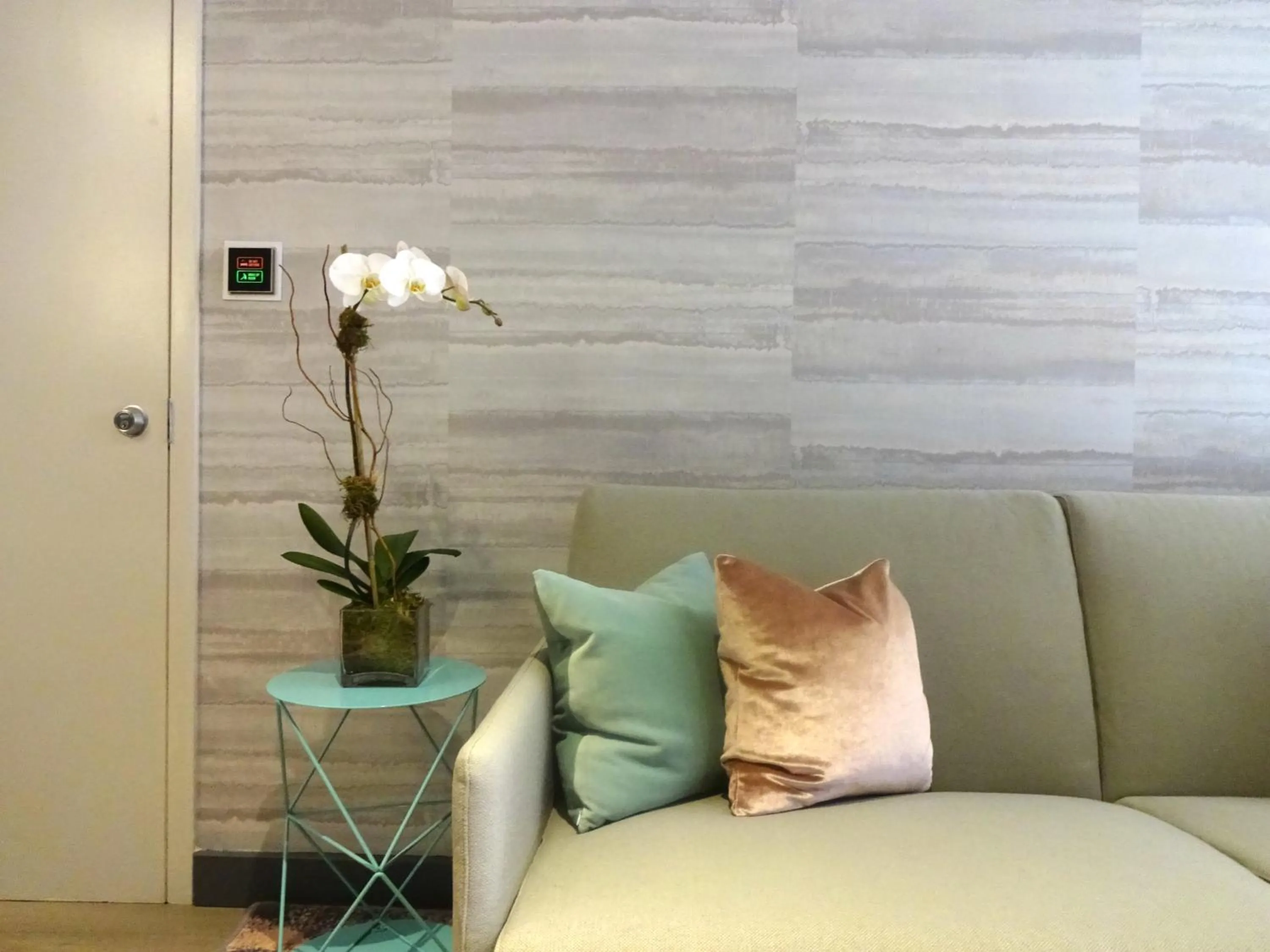 Decorative detail in The Time New York, part of JdV by Hyatt