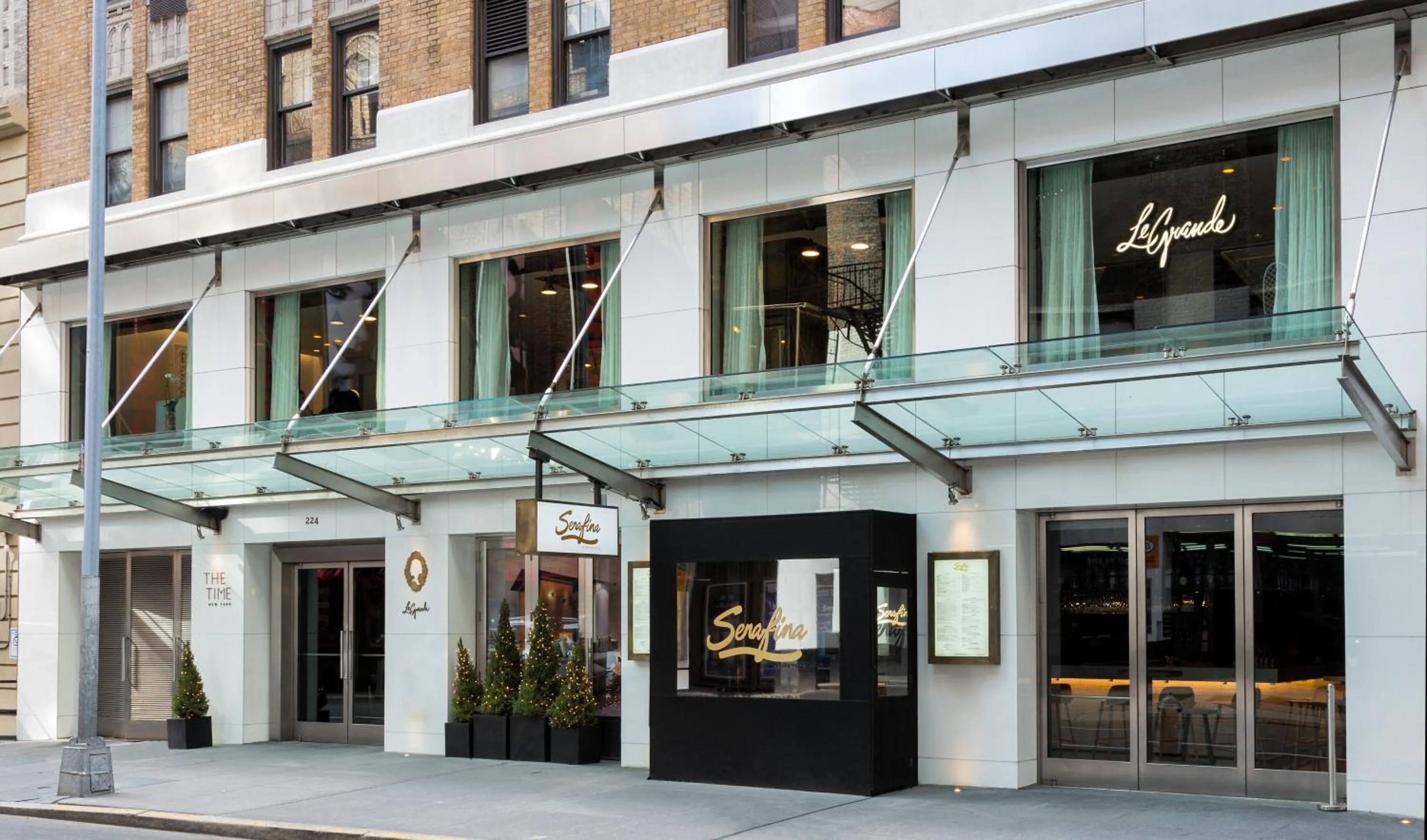 Facade/entrance in The Time New York, part of JdV by Hyatt