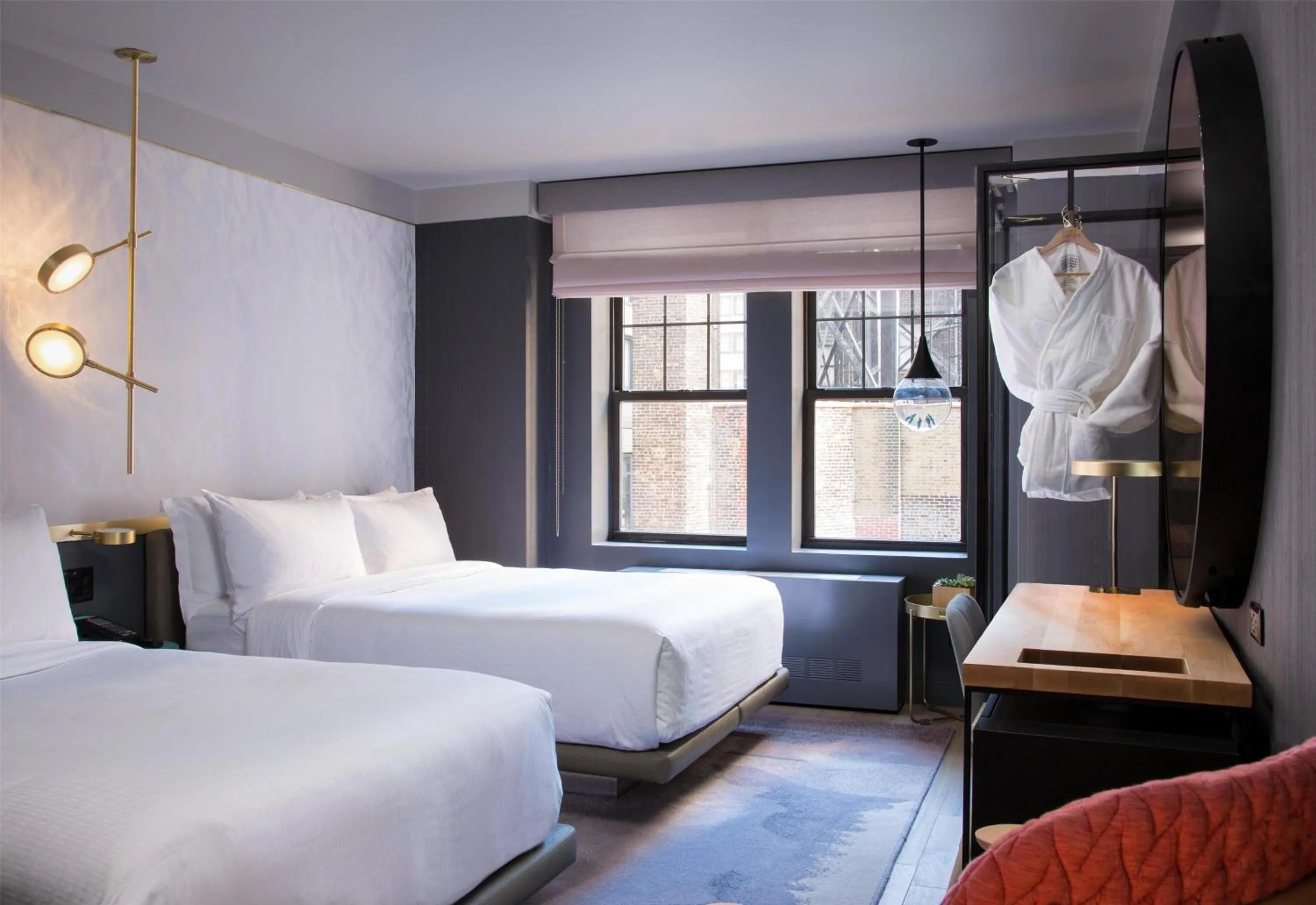 Bedroom, Bed in The Time New York, part of JdV by Hyatt