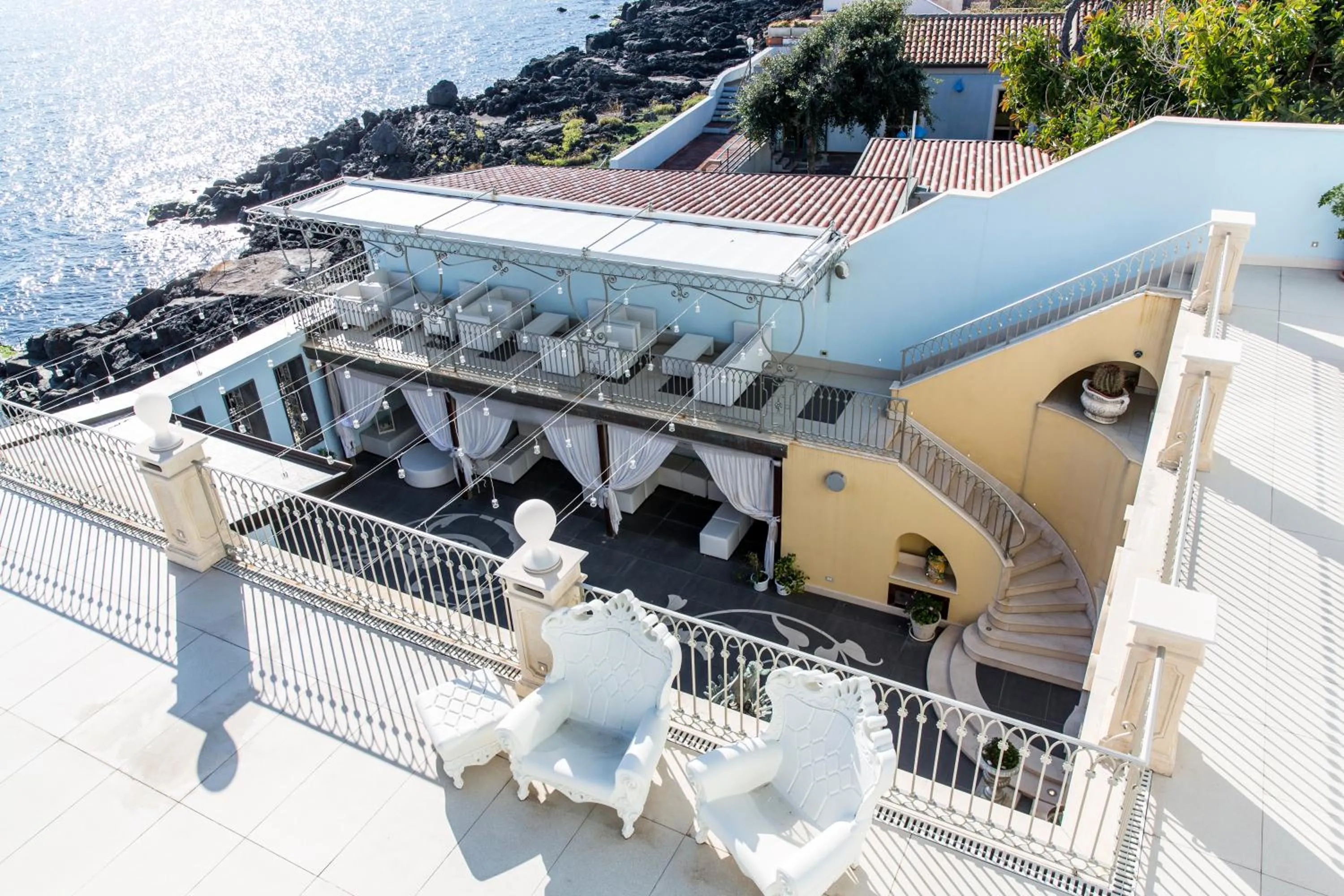 Sea view in B&B Acireale - Il Cavalluccio Marino Fronte Mare