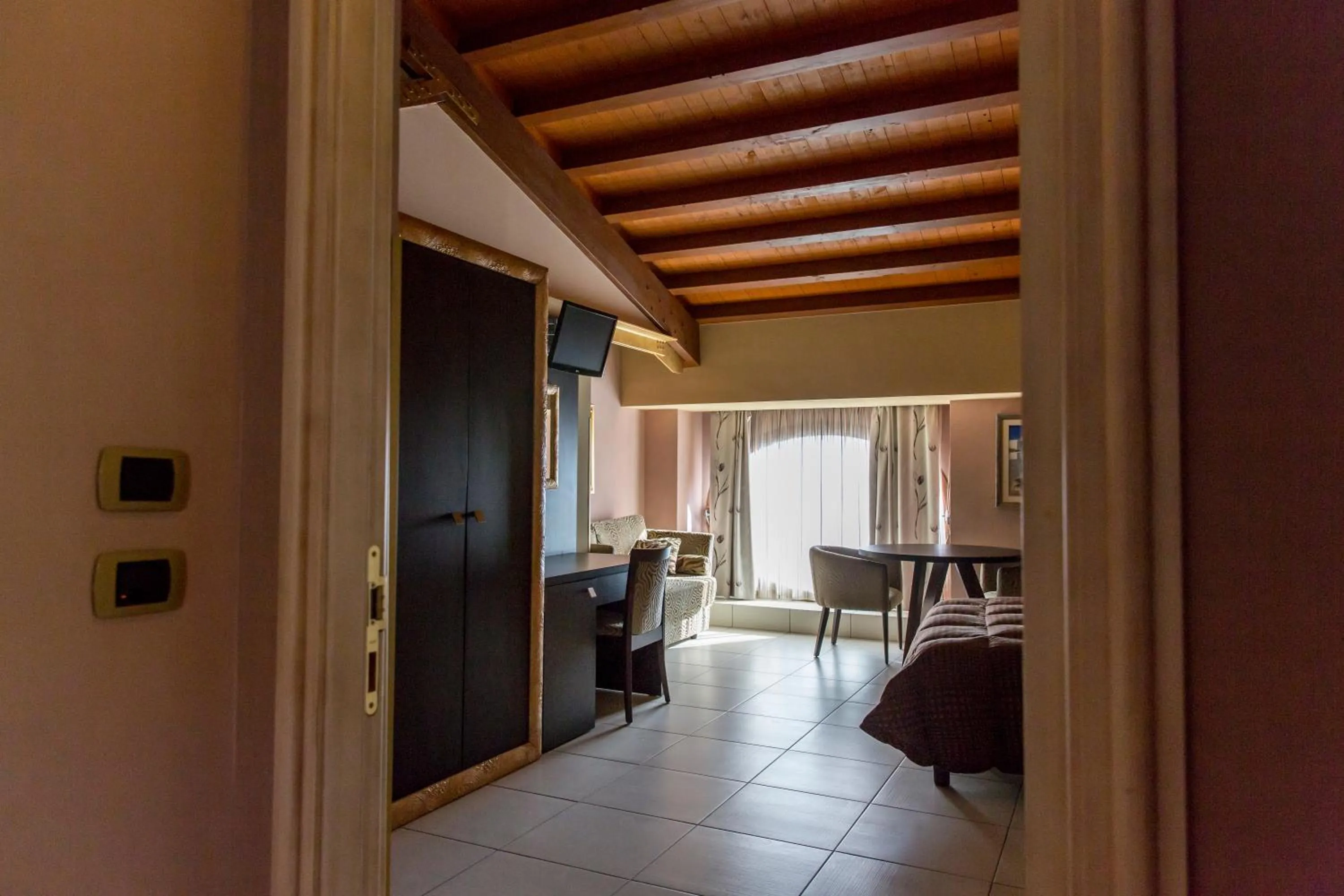 Living room in B&B Acireale - Il Cavalluccio Marino Fronte Mare