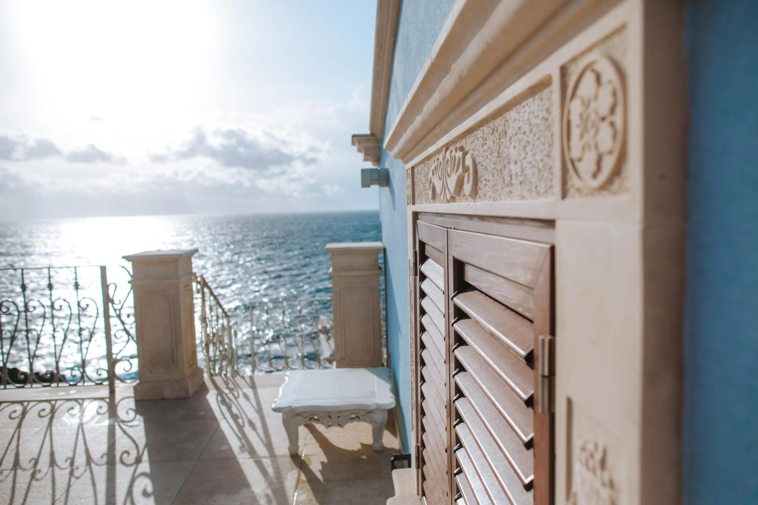 Balcony/Terrace in B&B Acireale - Il Cavalluccio Marino Fronte Mare