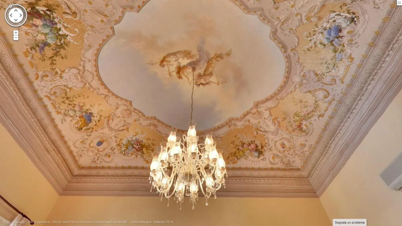 Decorative detail in B&B Conte Ruggero