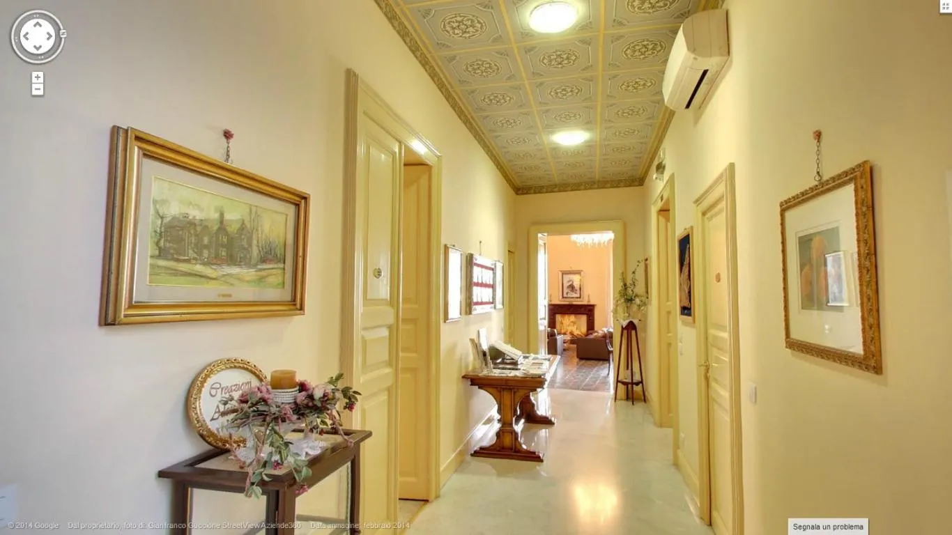 Decorative detail in B&B Conte Ruggero