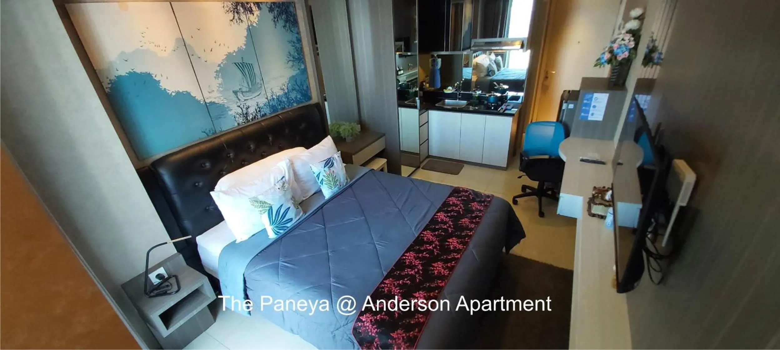 Bedroom, Bed in The Paneya@Anderson Apartment