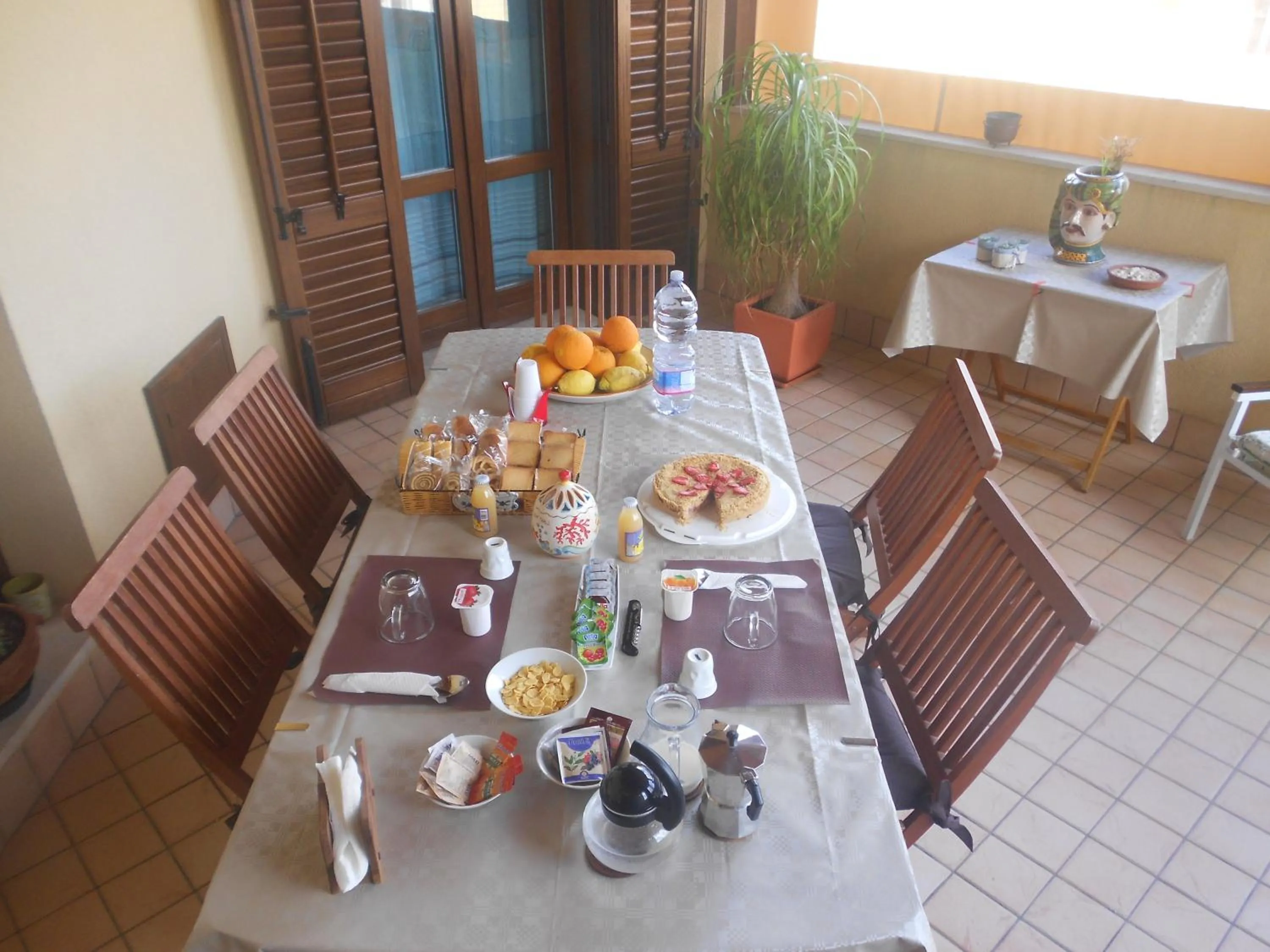 Balcony/Terrace in B&B Verdeblu