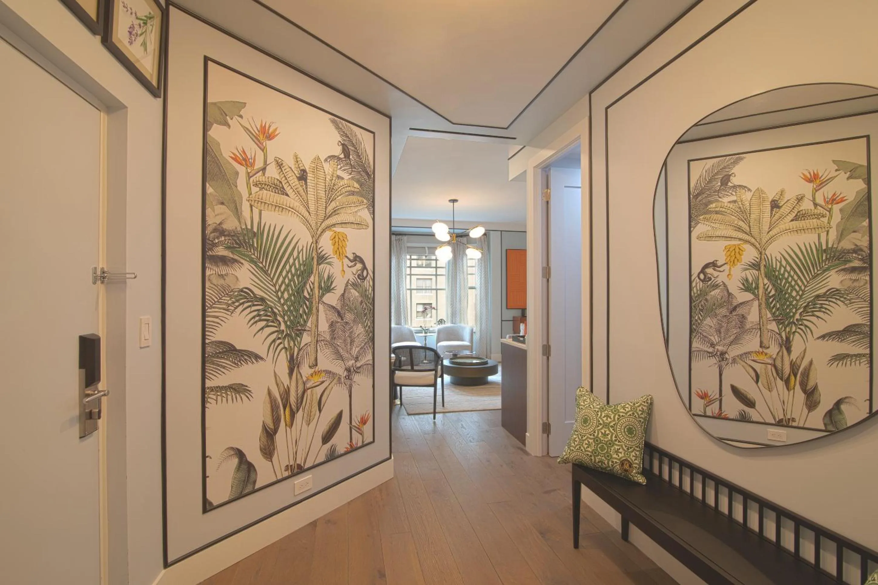 Decorative detail in Hotel Belleclaire Central Park