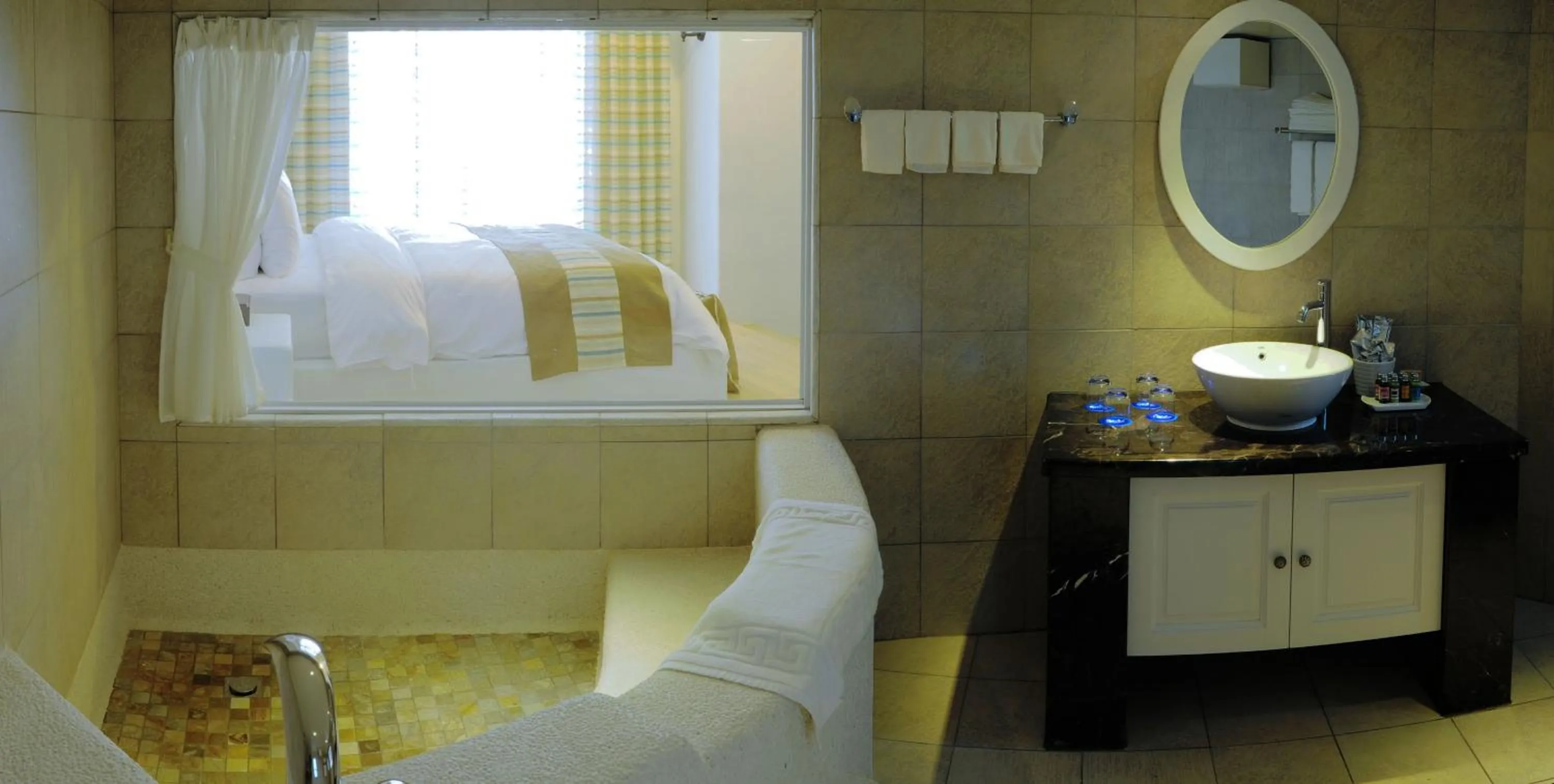 Bed in Chateau Villa