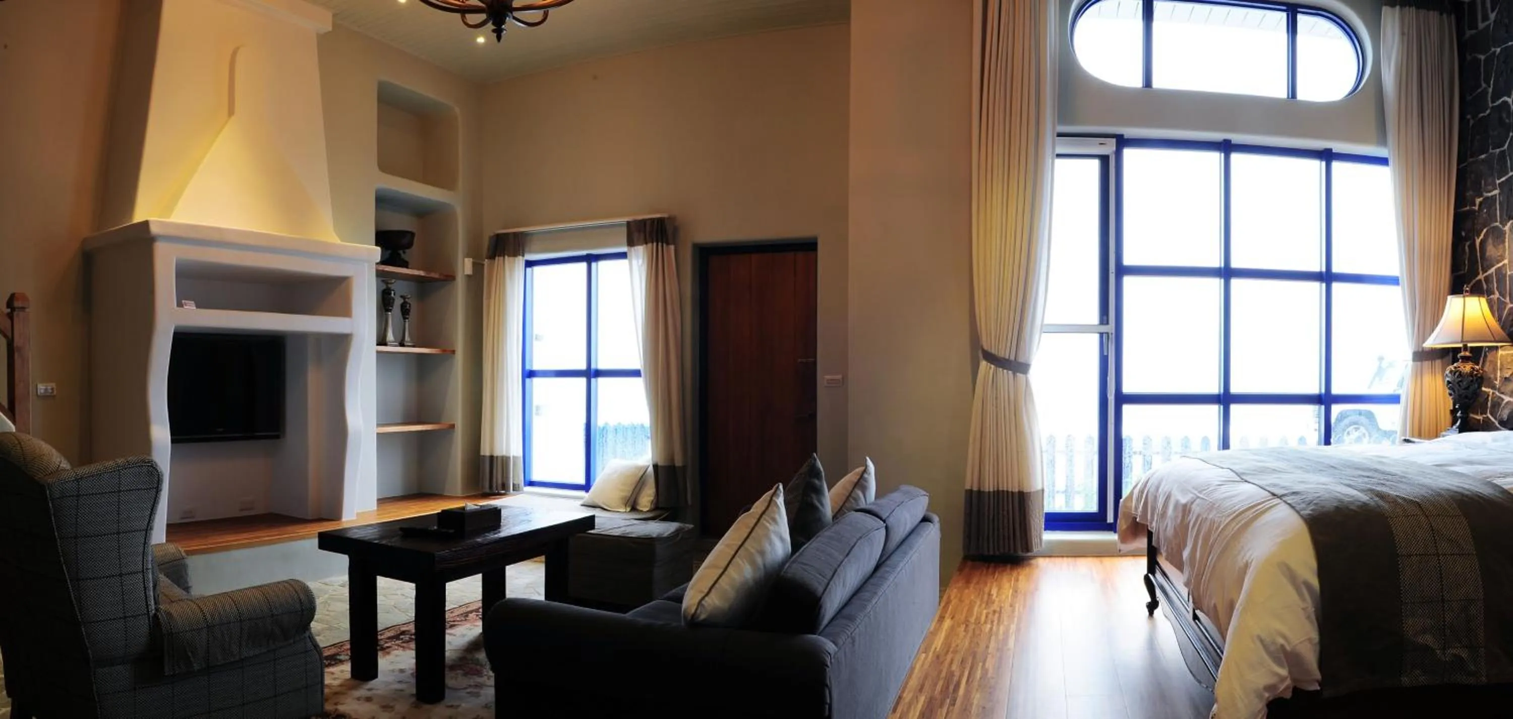 Bed in Chateau Villa