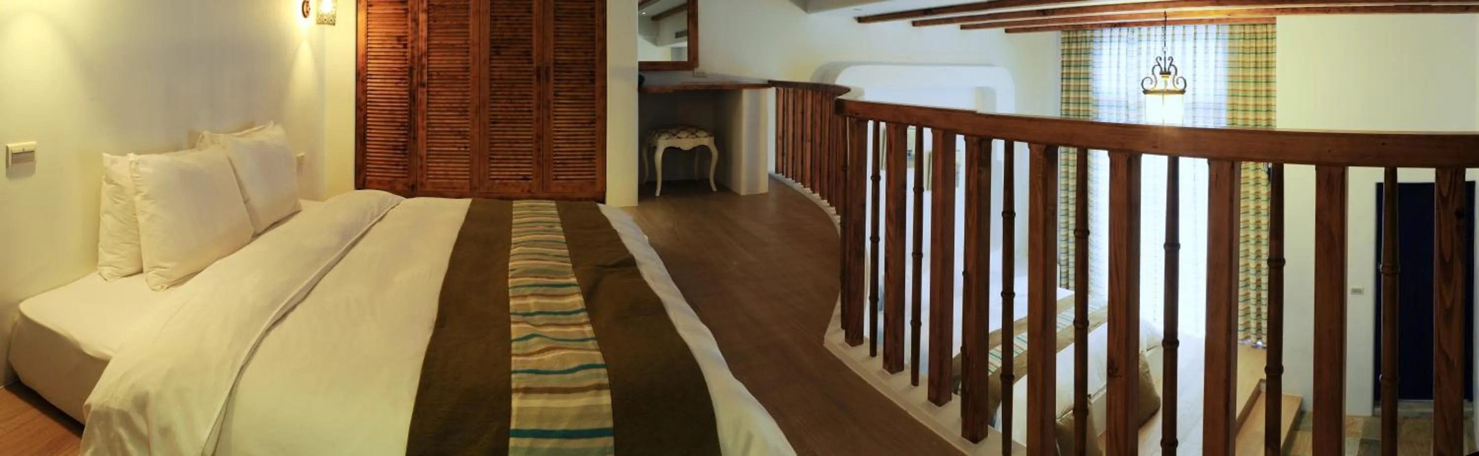 Bed in Chateau Villa