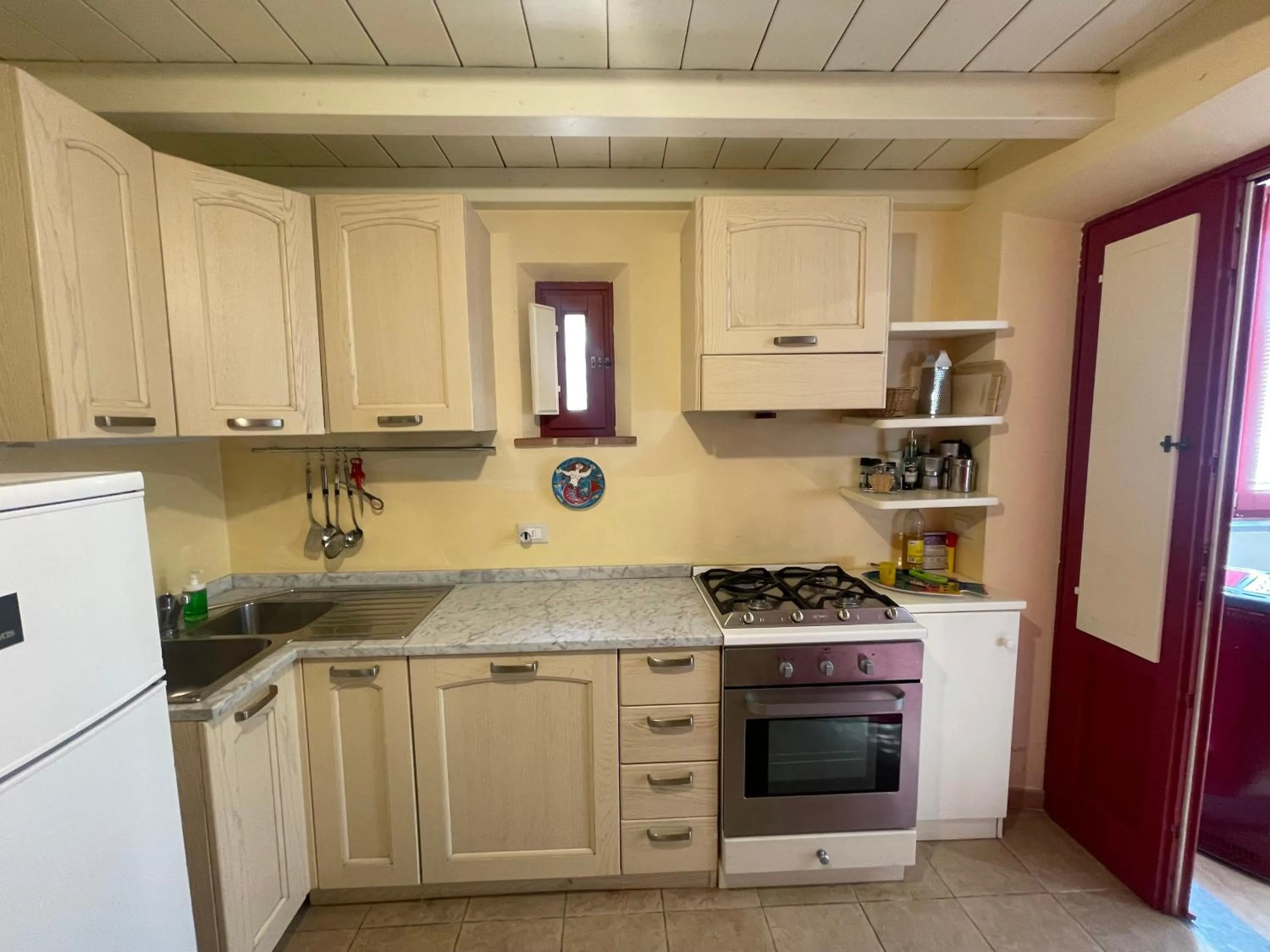 Kitchen or kitchenette in Casa Del Sole