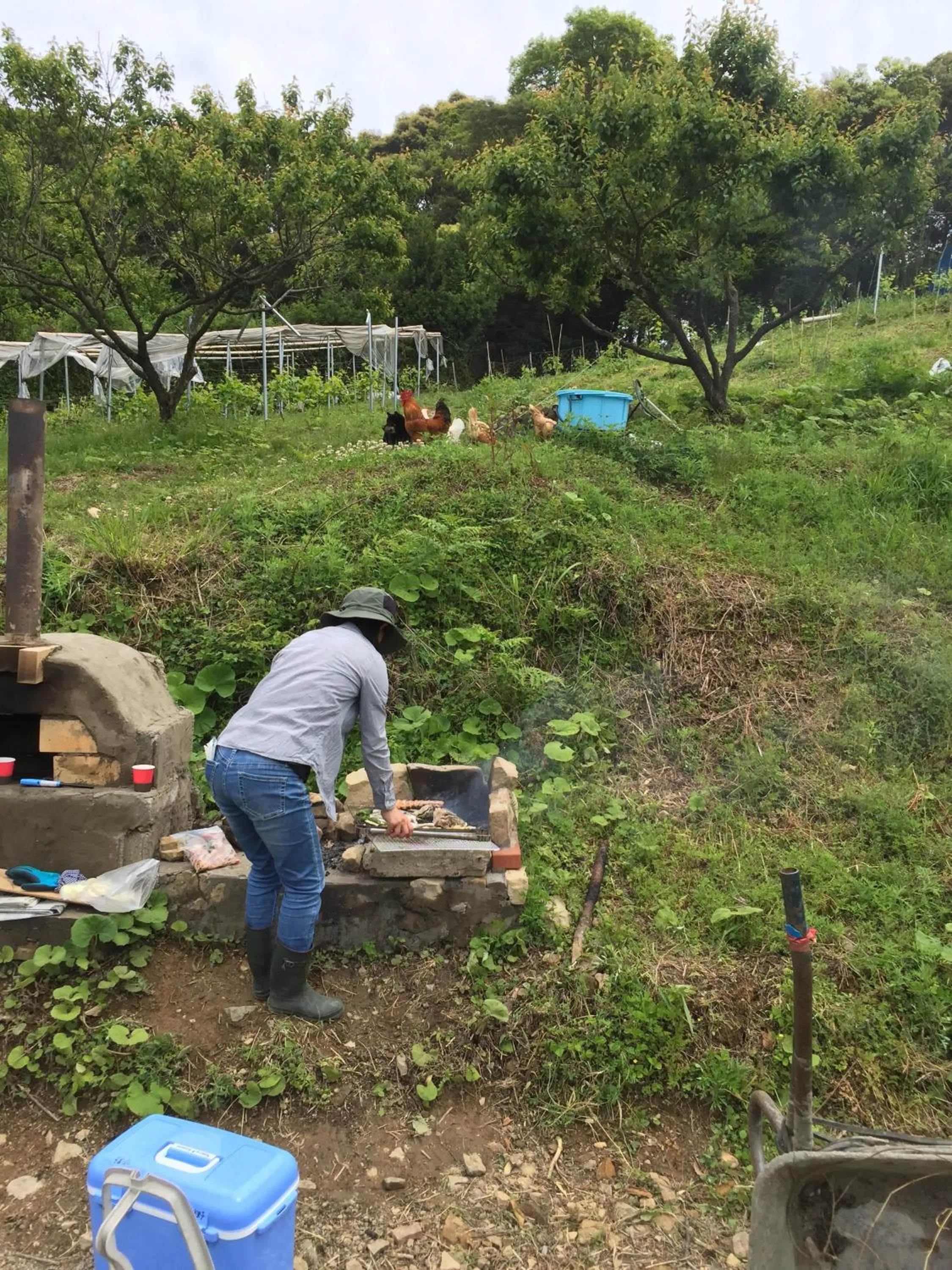 BBQ facilities in Kumano Winery Guest House