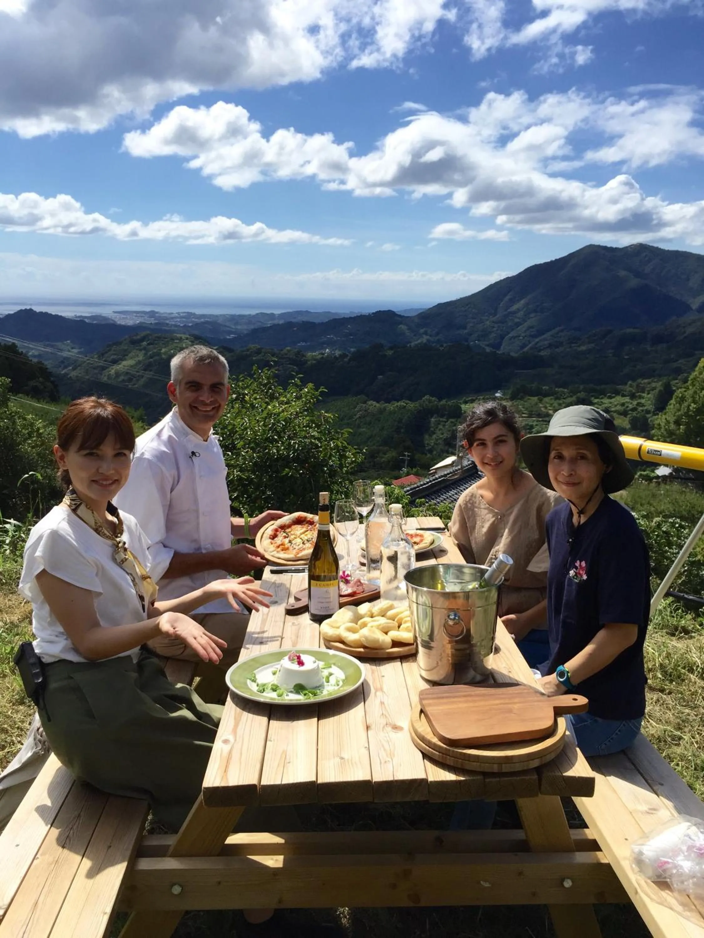 People in Kumano Winery Guest House