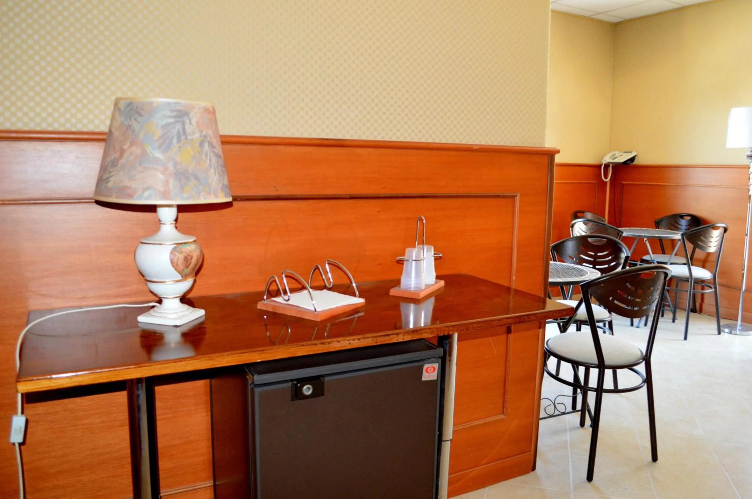 Communal lounge/ TV room in Hotel Shasa