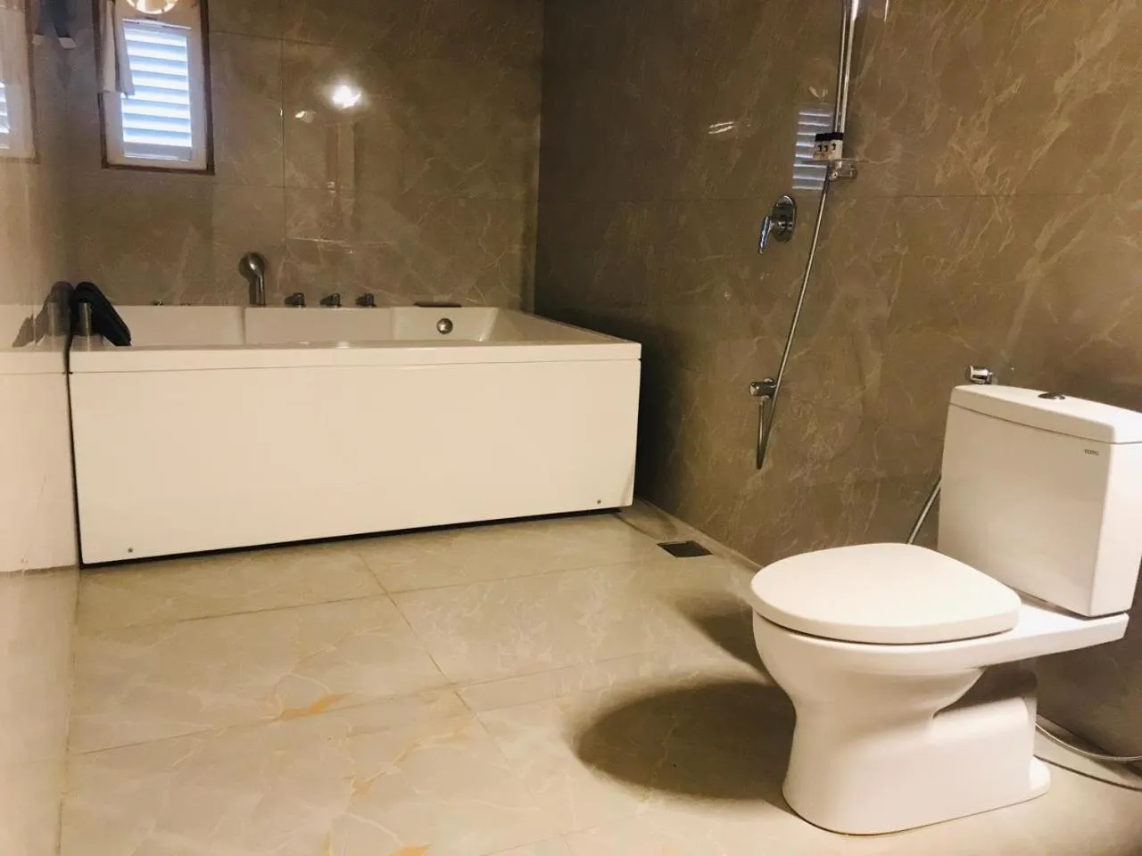 Bathroom in Pushkara Resort and Spa, Pushkar