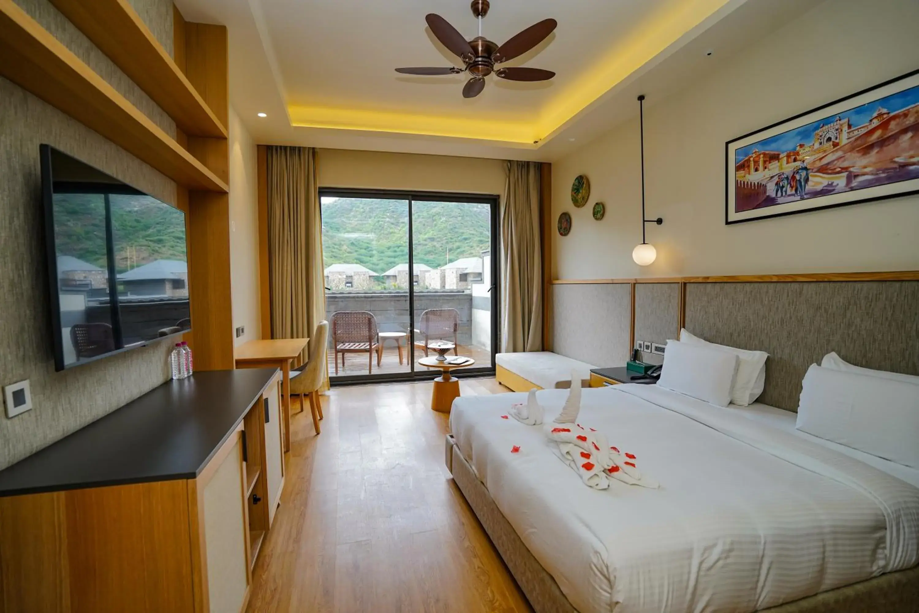 Deluxe Double Room in Pushkara Resort and Spa, Pushkar Deluxe Double Room in Pushkara Resort and Spa, Pushkar