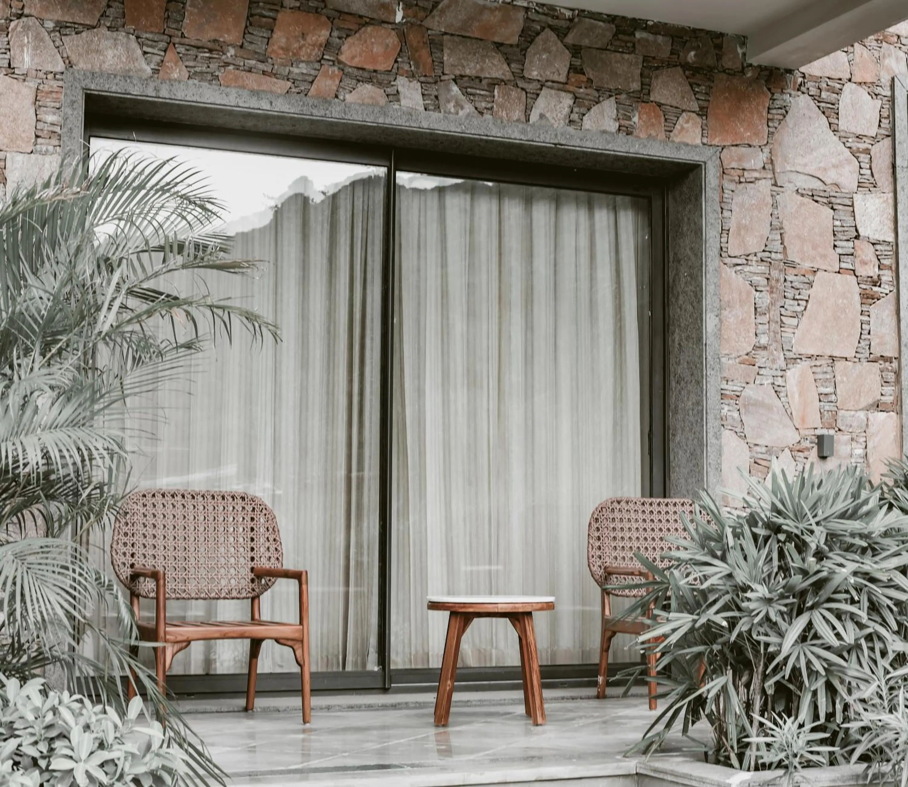 Seating area in Pushkara Resort and Spa, Pushkar