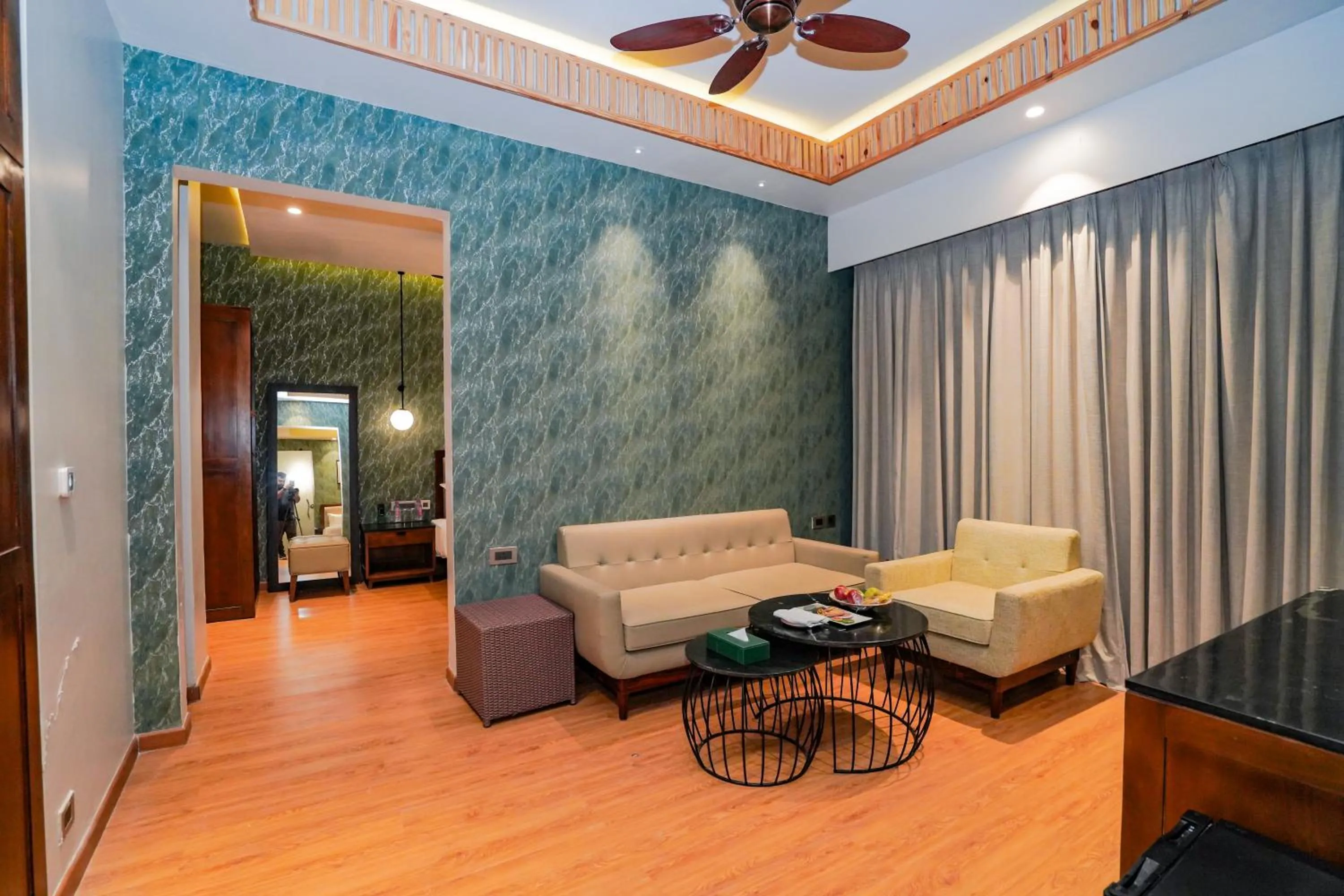 Living room in Pushkara Resort and Spa, Pushkar