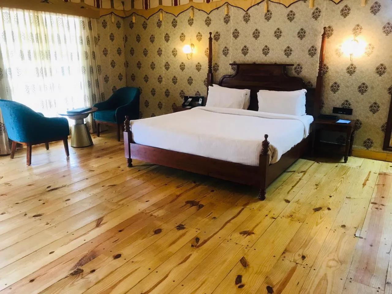 Bed in Pushkara Resort and Spa, Pushkar