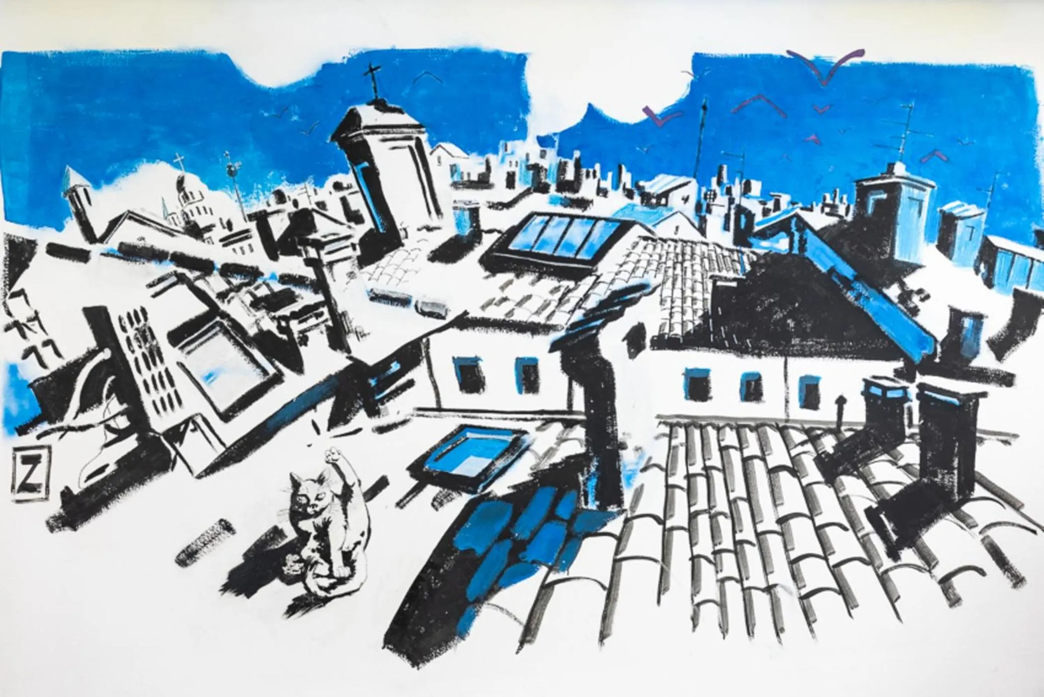 Lobby or reception in Ostello San Filippo Neri