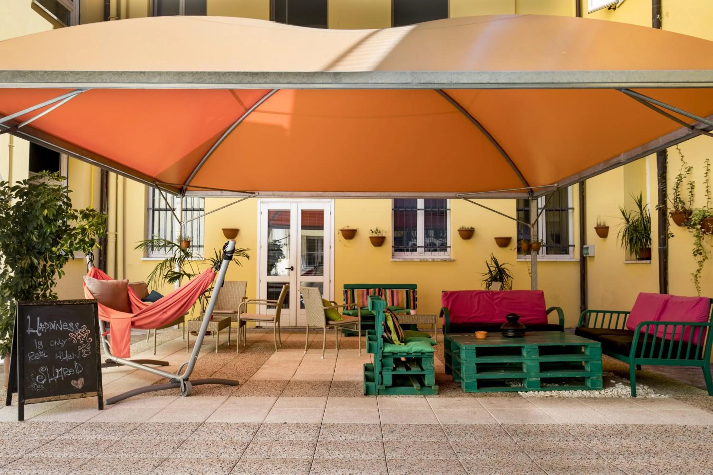 Garden in Ostello San Filippo Neri