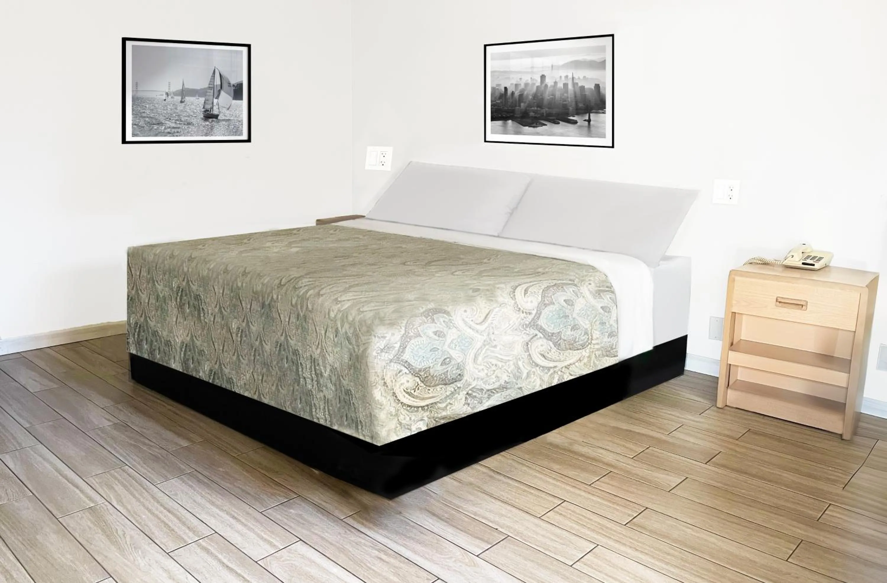 Bed in Rodeway Inn San Francisco City Center