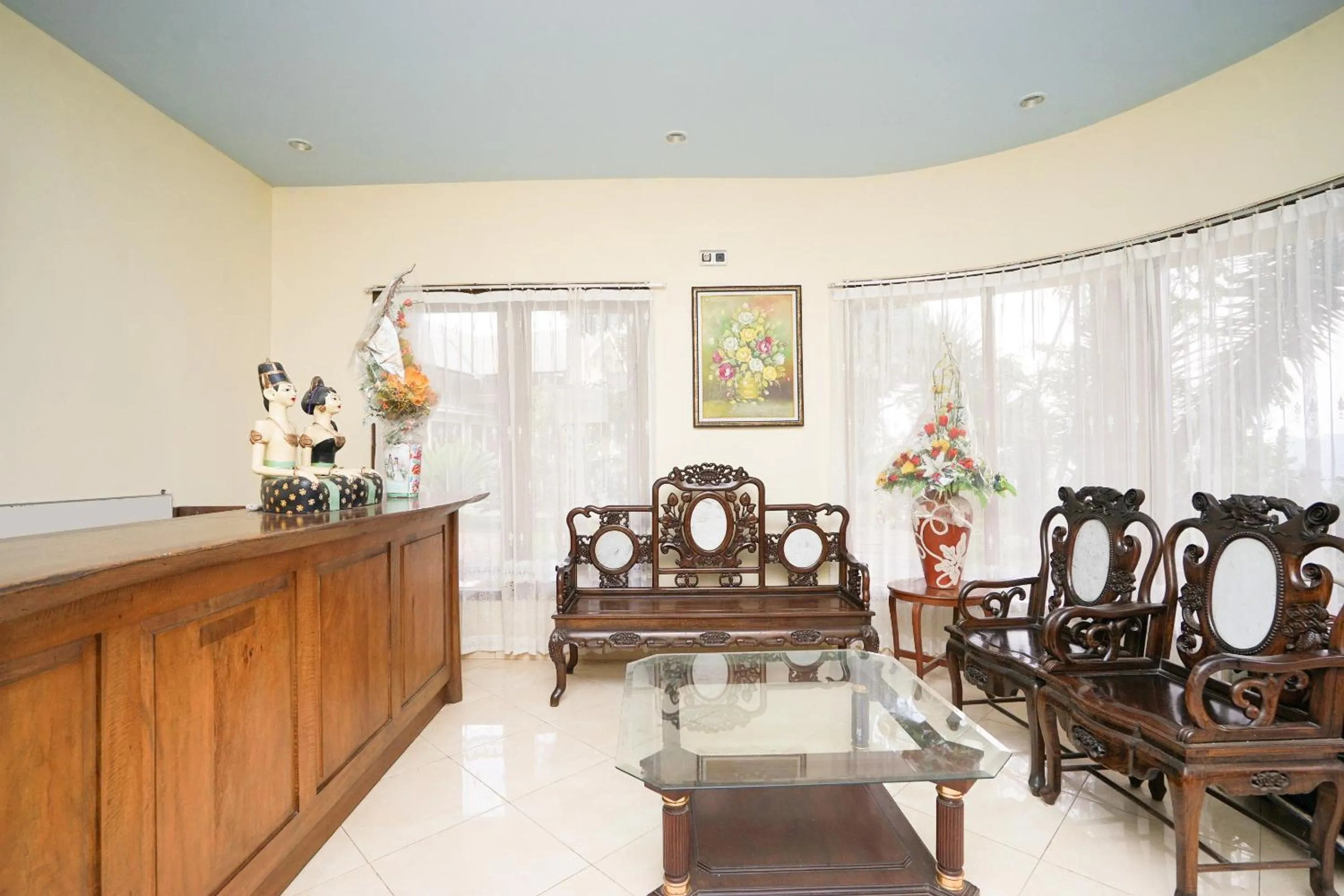 Seating area in Hotel Bumi Bermi Permai near Bermi Eco Park Mitra RedDoorz