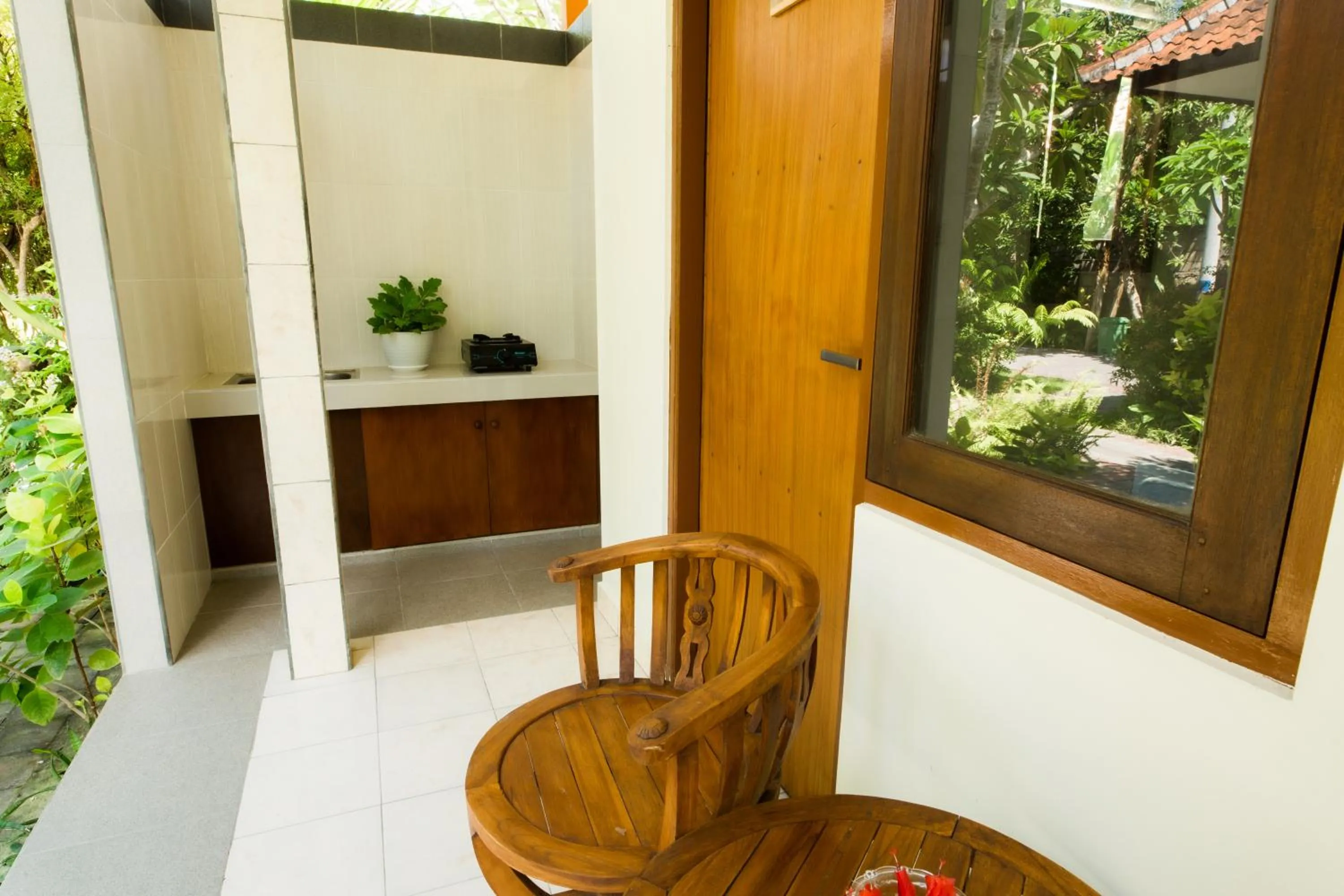 Balcony/Terrace in Manda Homestay