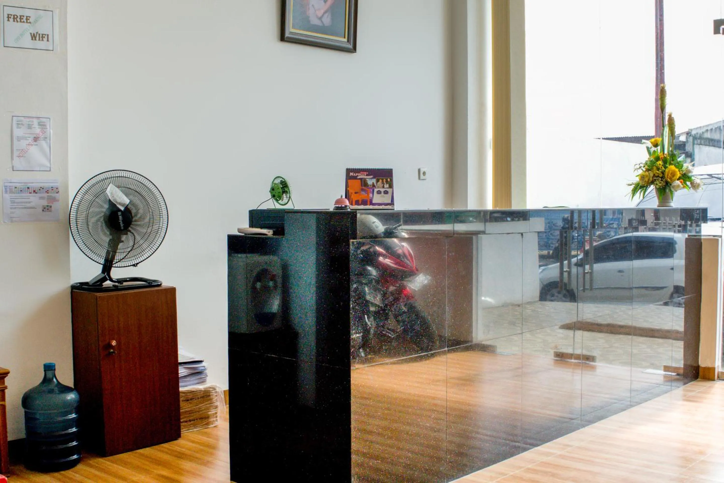 Lobby or reception in Hotel O Papakoel