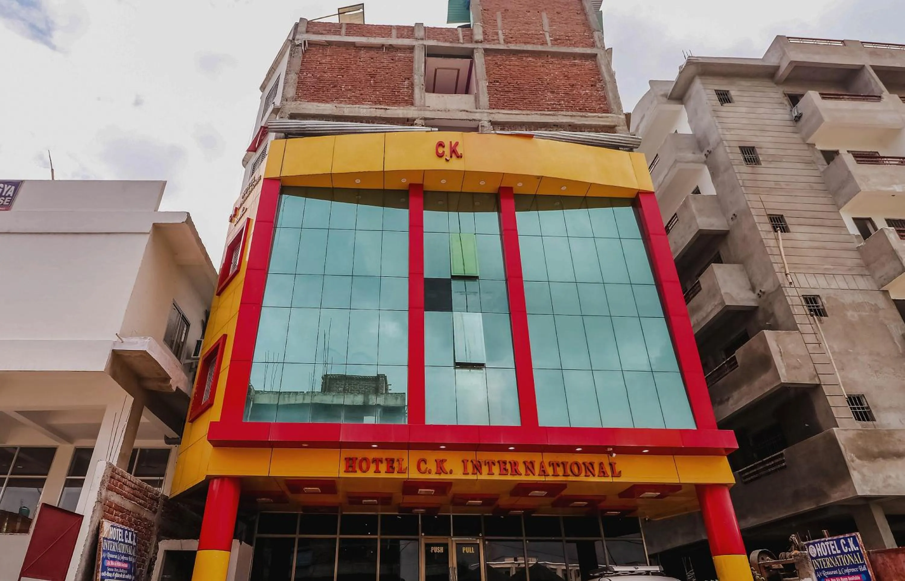Facade/entrance in Hotel O C K International