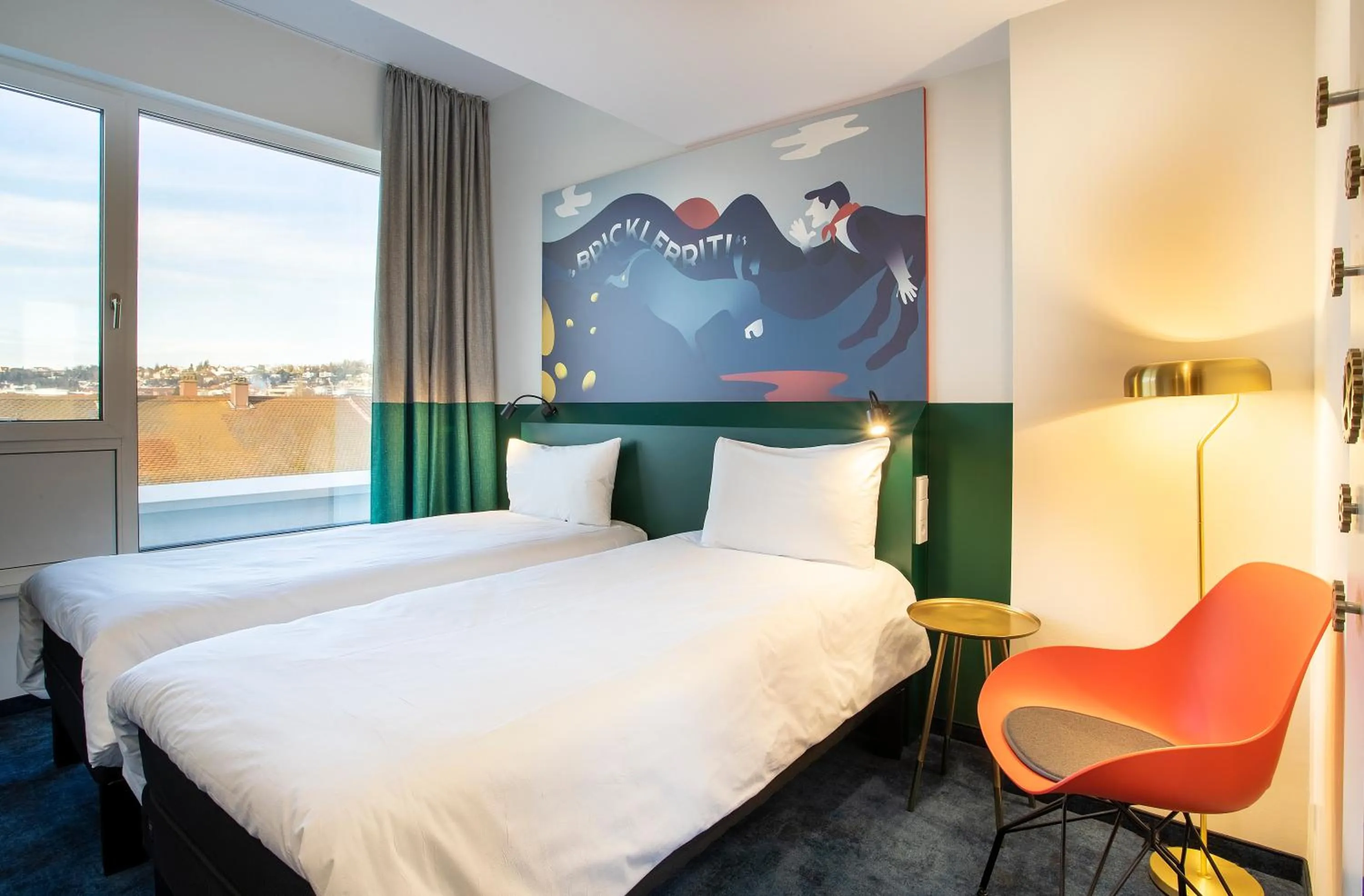 Photo of the whole room, Bed in ibis Styles Pforzheim