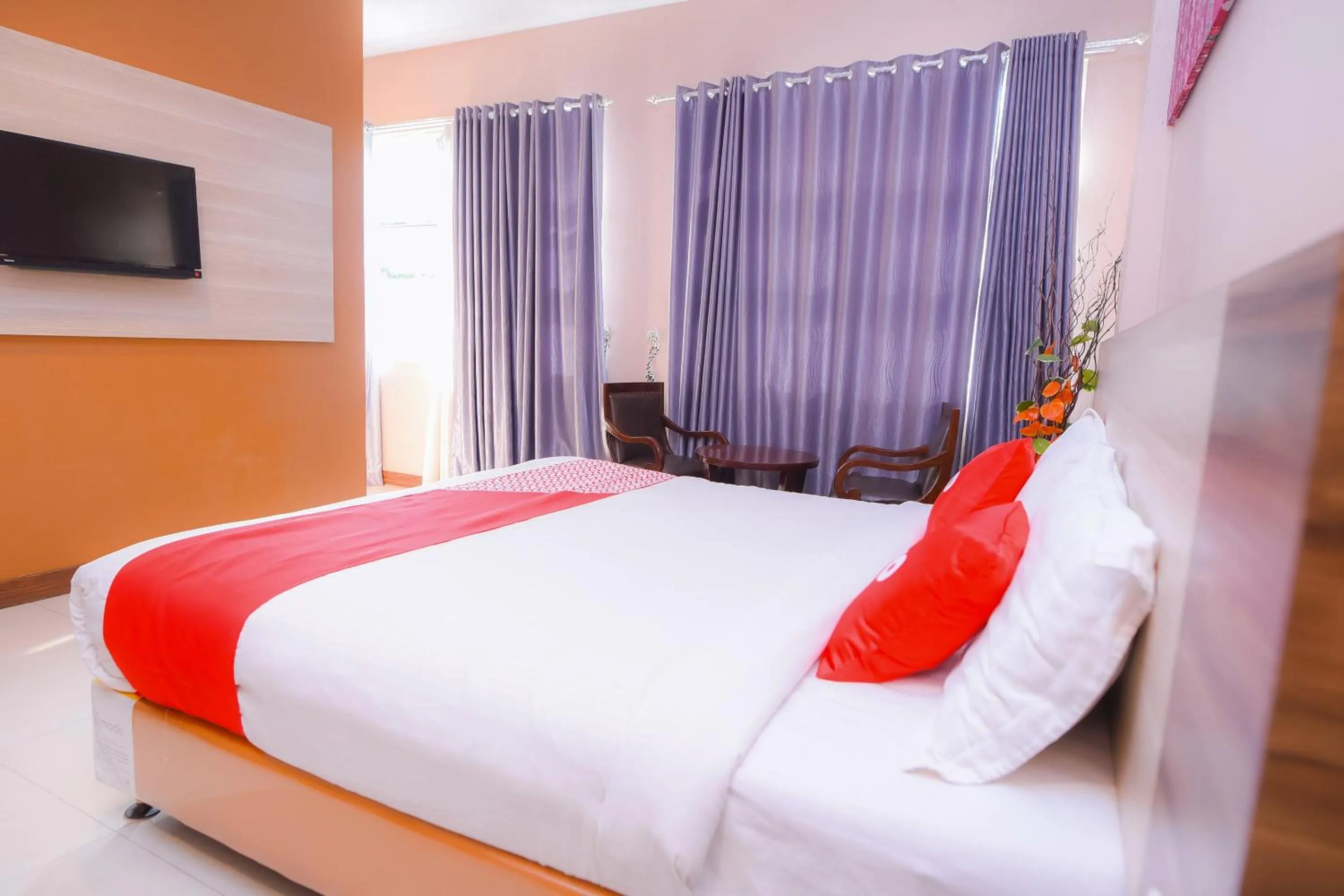 Bedroom, Bed in Super OYO Capital O 1630 Hotel Syariah Ring Road