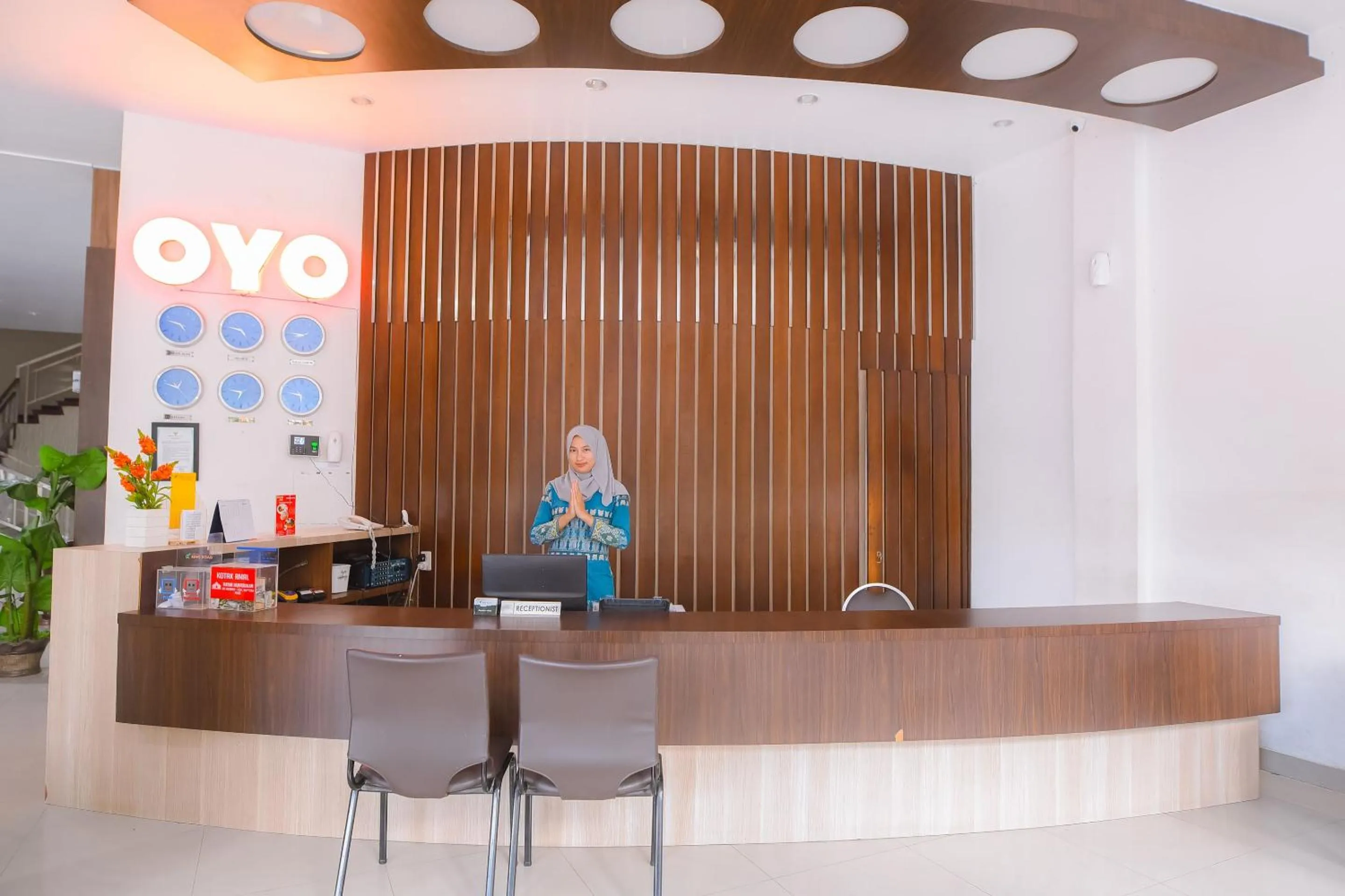 Lobby or reception in Super OYO Capital O 1630 Hotel Syariah Ring Road