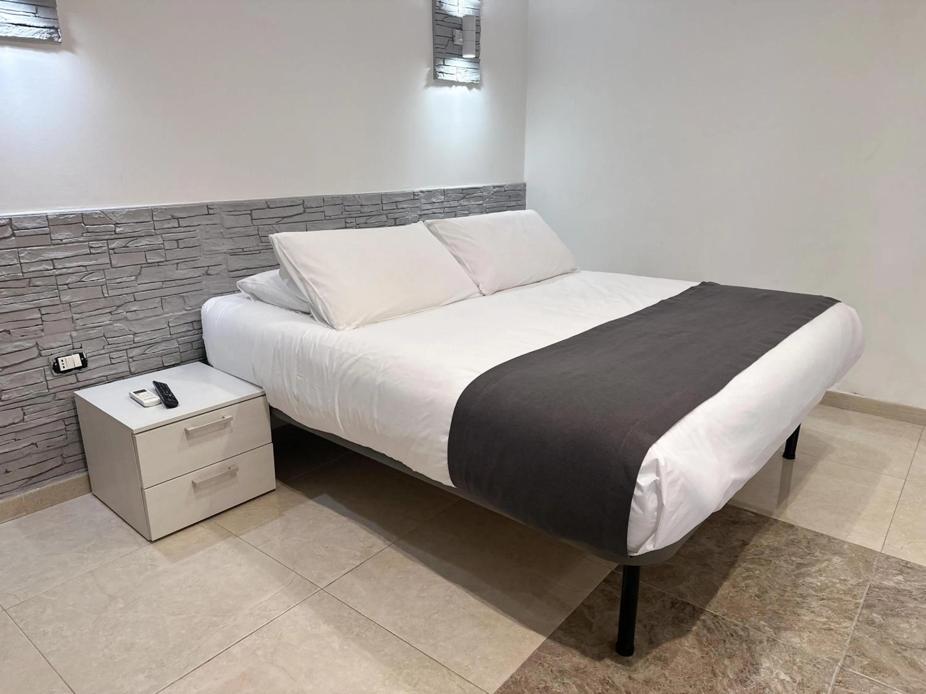 Bed in torquemada beach club