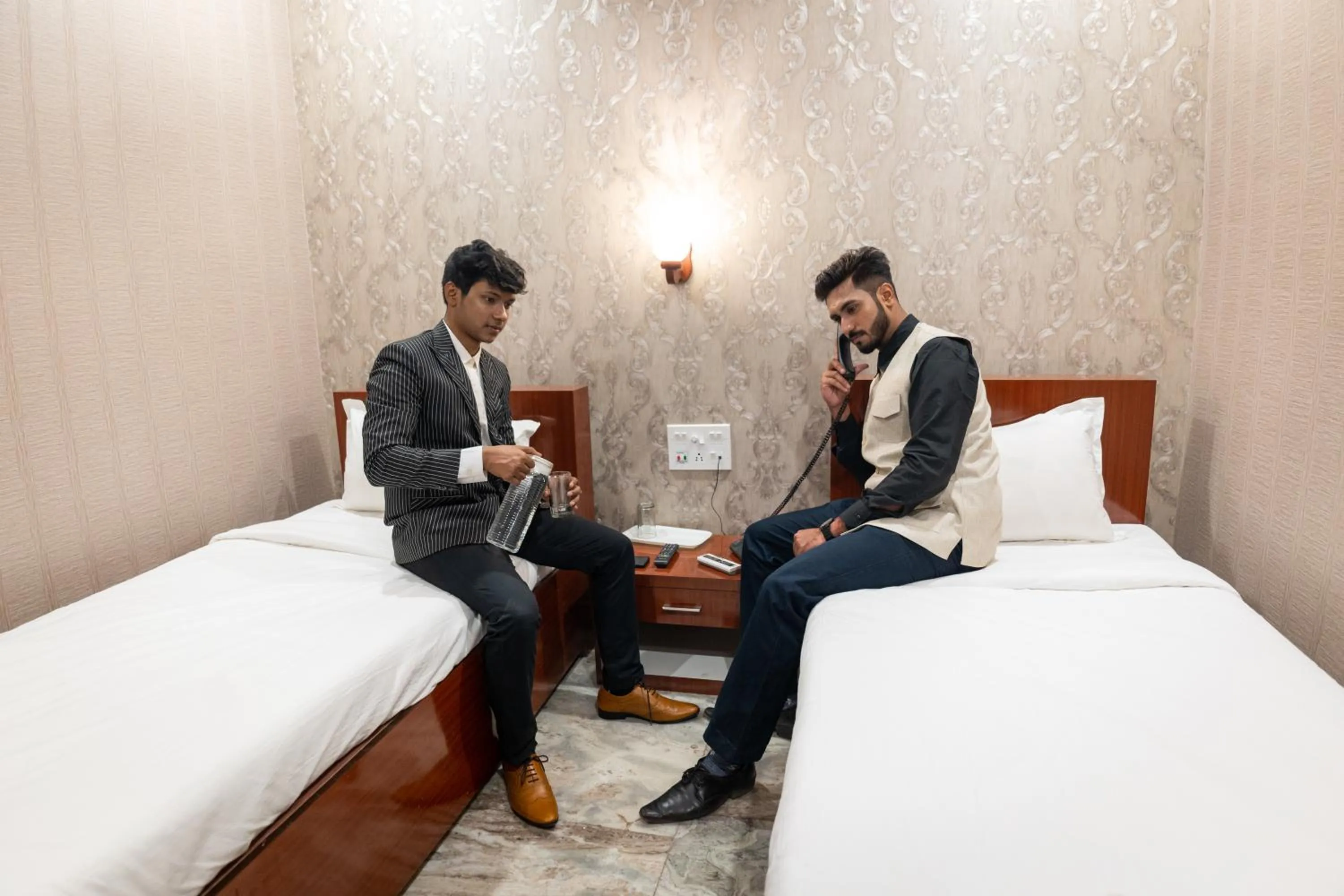 Bed in HOTEL PARK VICTORIA