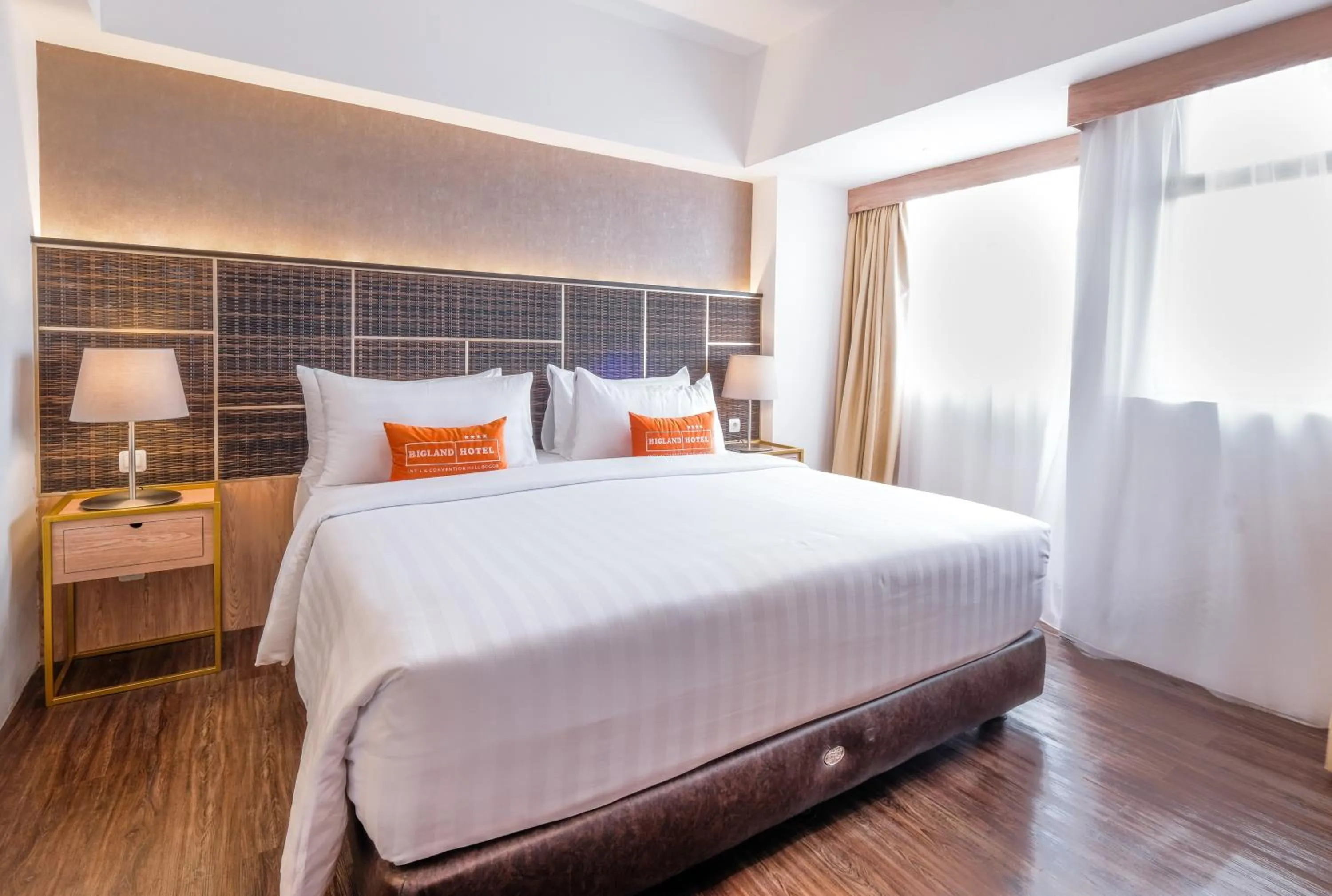 Bedroom, Bed in Bigland Bogor Hotel Powered by Archipelago