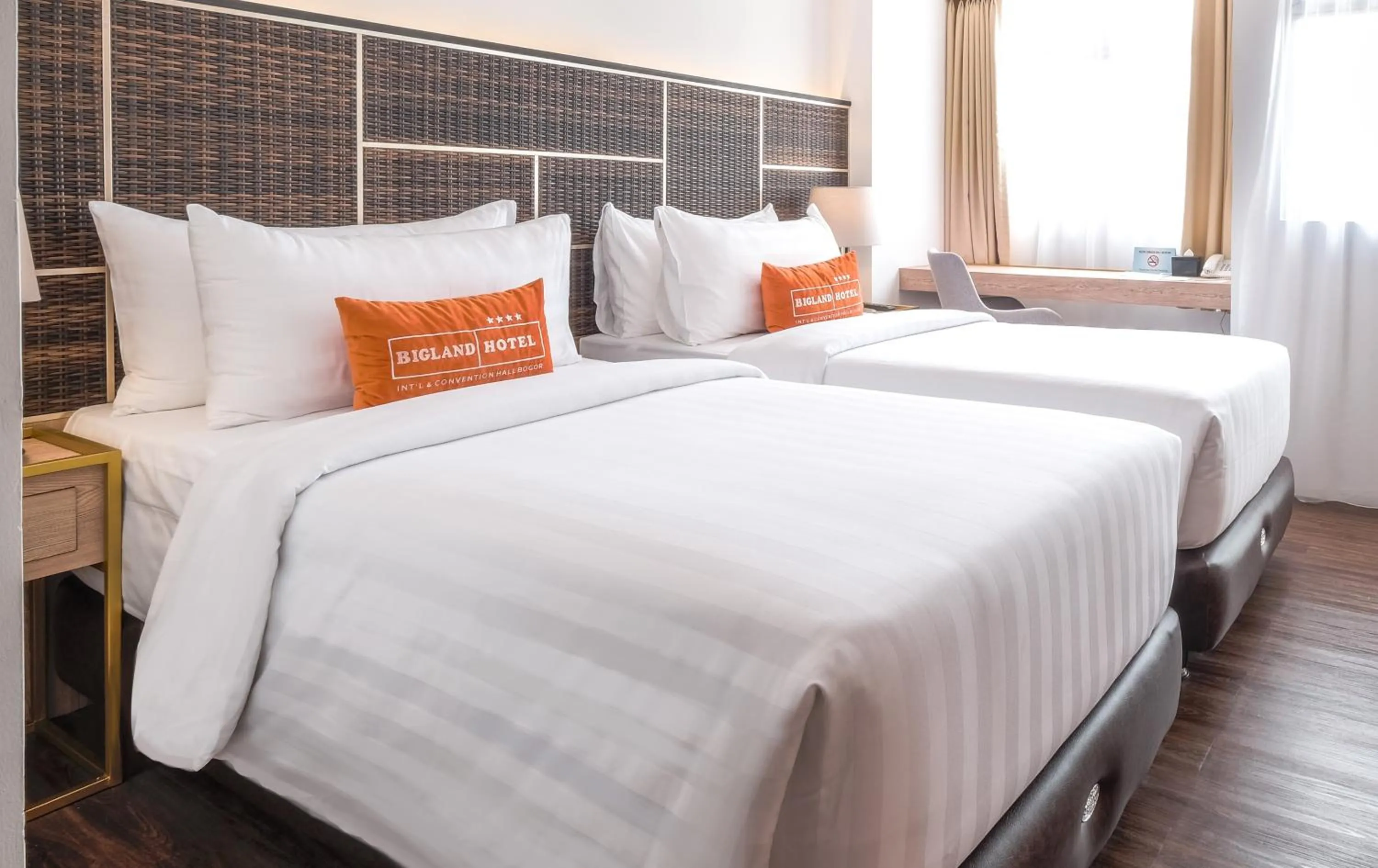 Bedroom, Bed in Bigland Bogor Hotel Powered by Archipelago