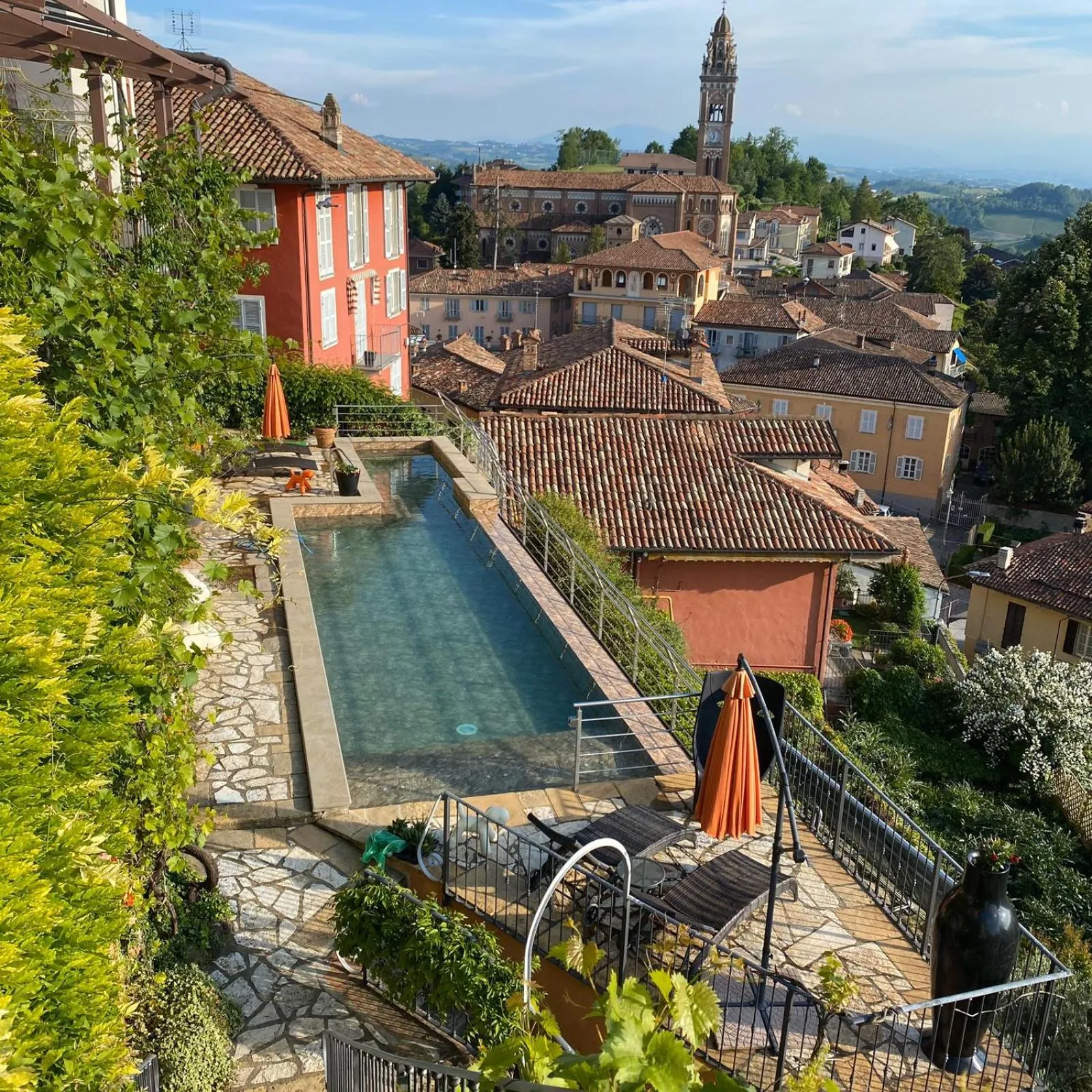 Swimming pool in Felicin - Palazzo Boeri Panoramic Suites