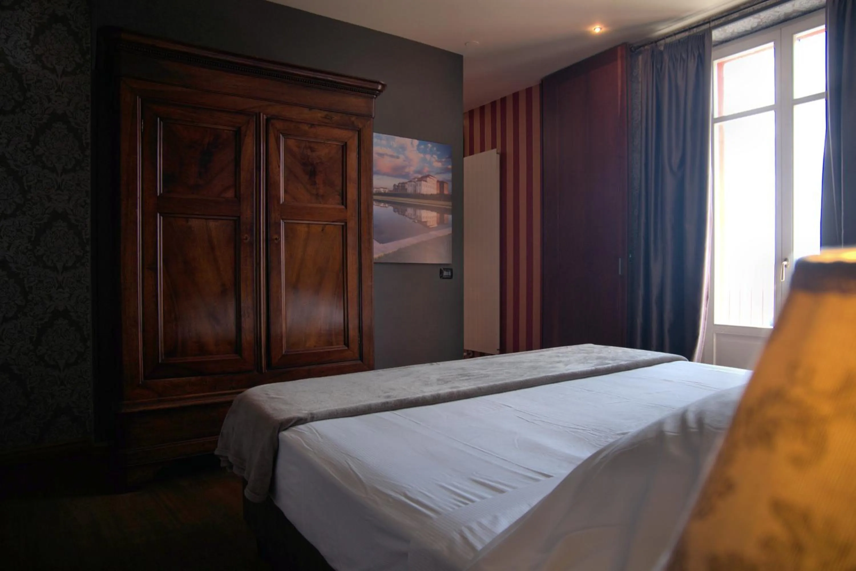 Bed in Felicin - Palazzo Boeri Panoramic Suites