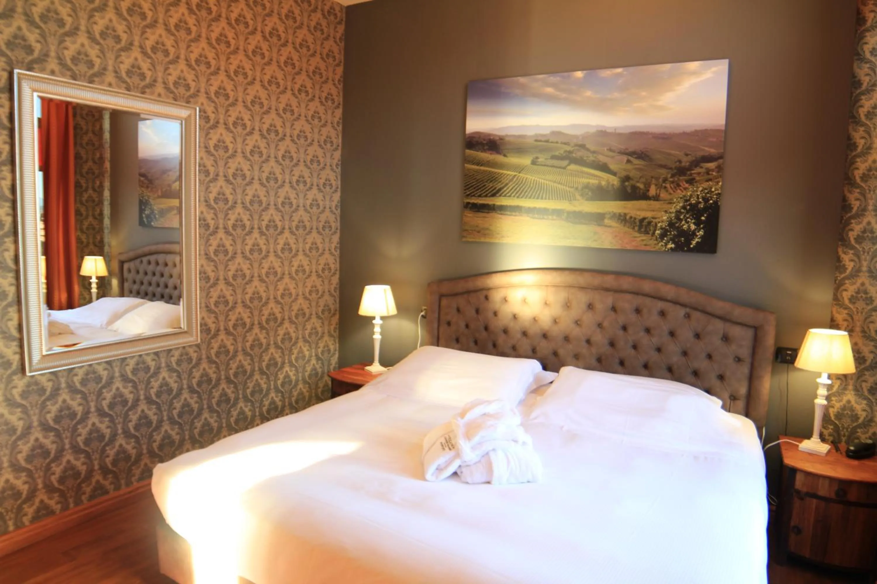 Bedroom, Bed in Felicin - Palazzo Boeri Panoramic Suites