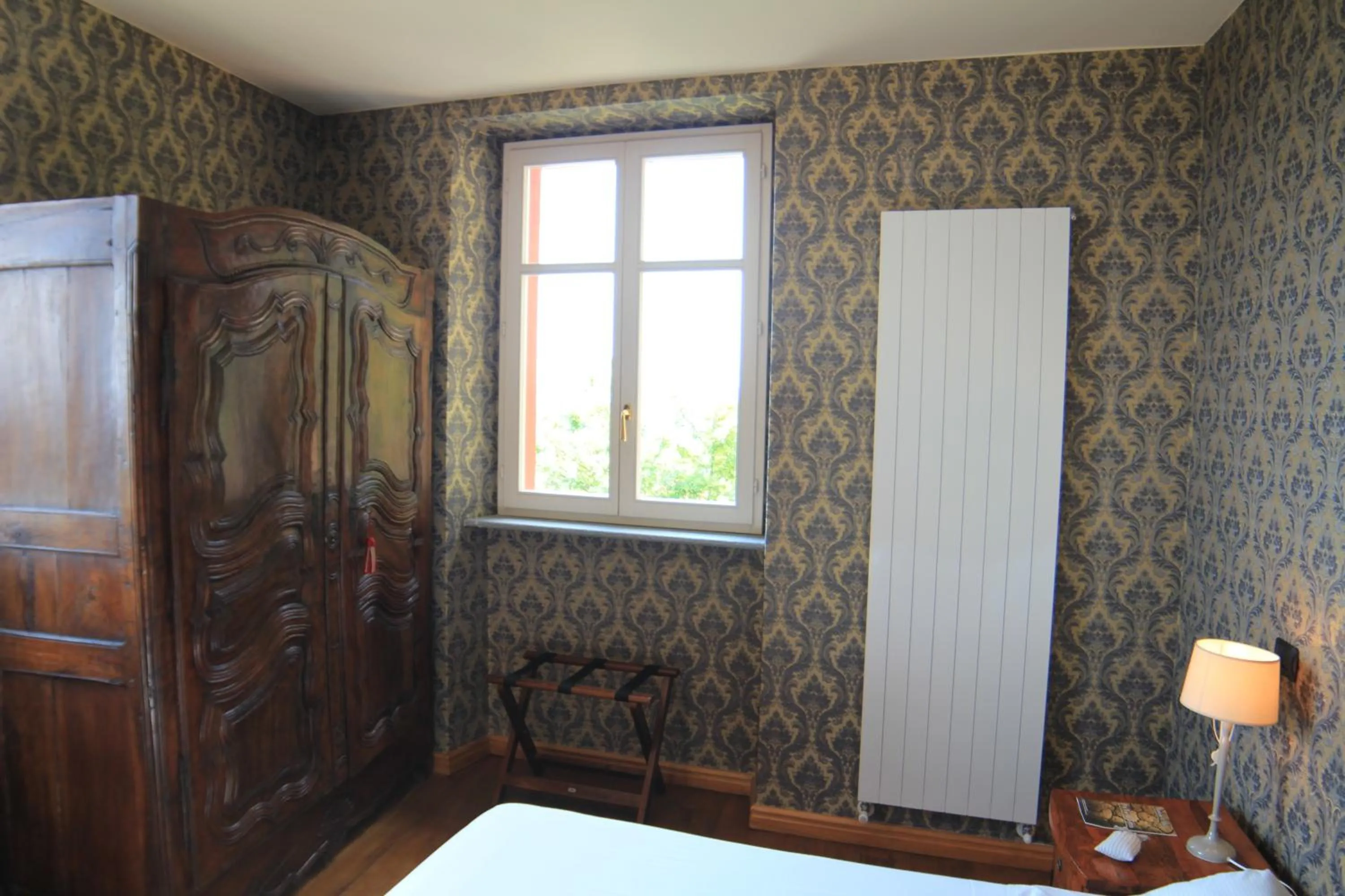 Decorative detail, Bed in Felicin - Palazzo Boeri Panoramic Suites