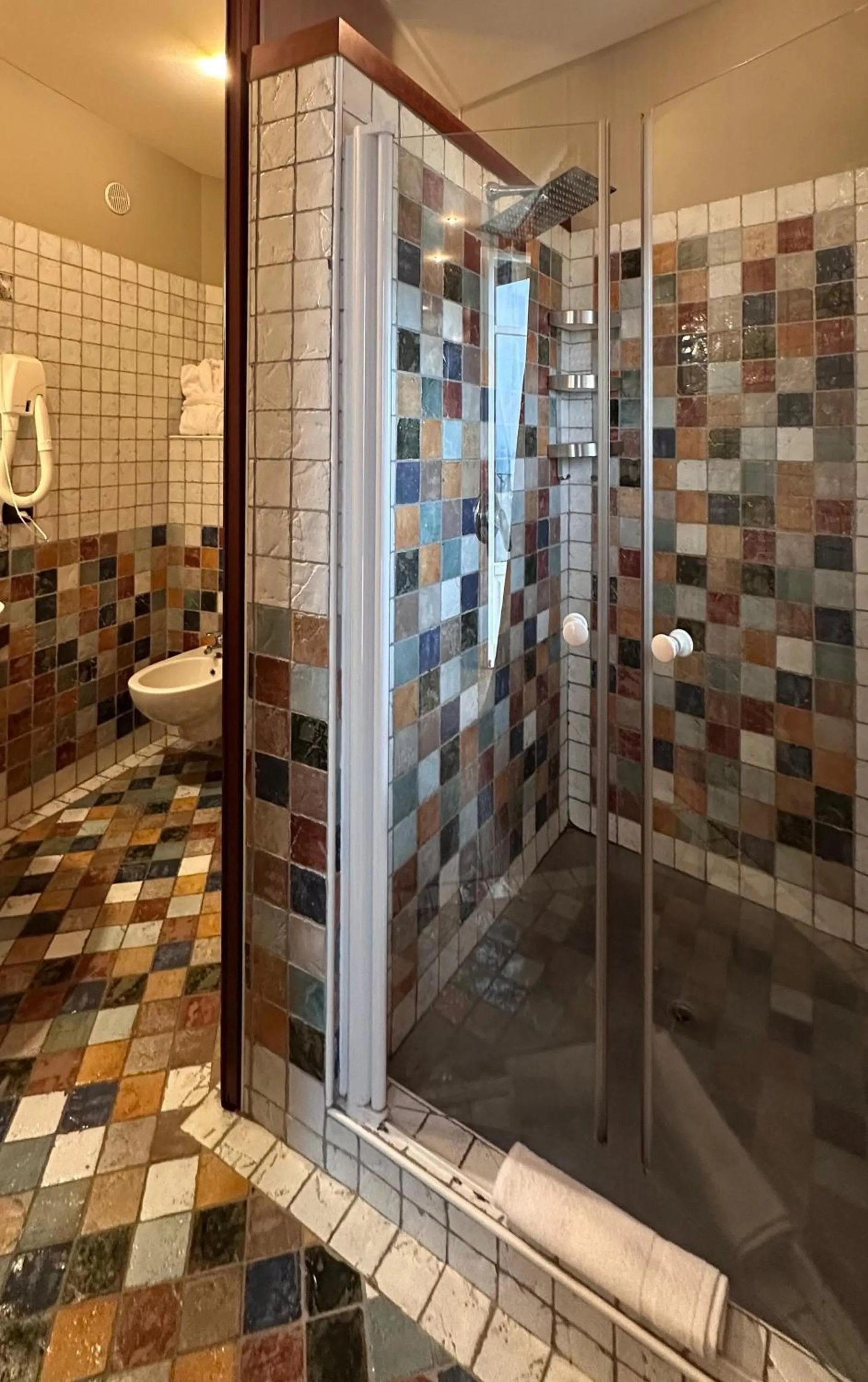 Shower in Felicin - Palazzo Boeri Panoramic Suites