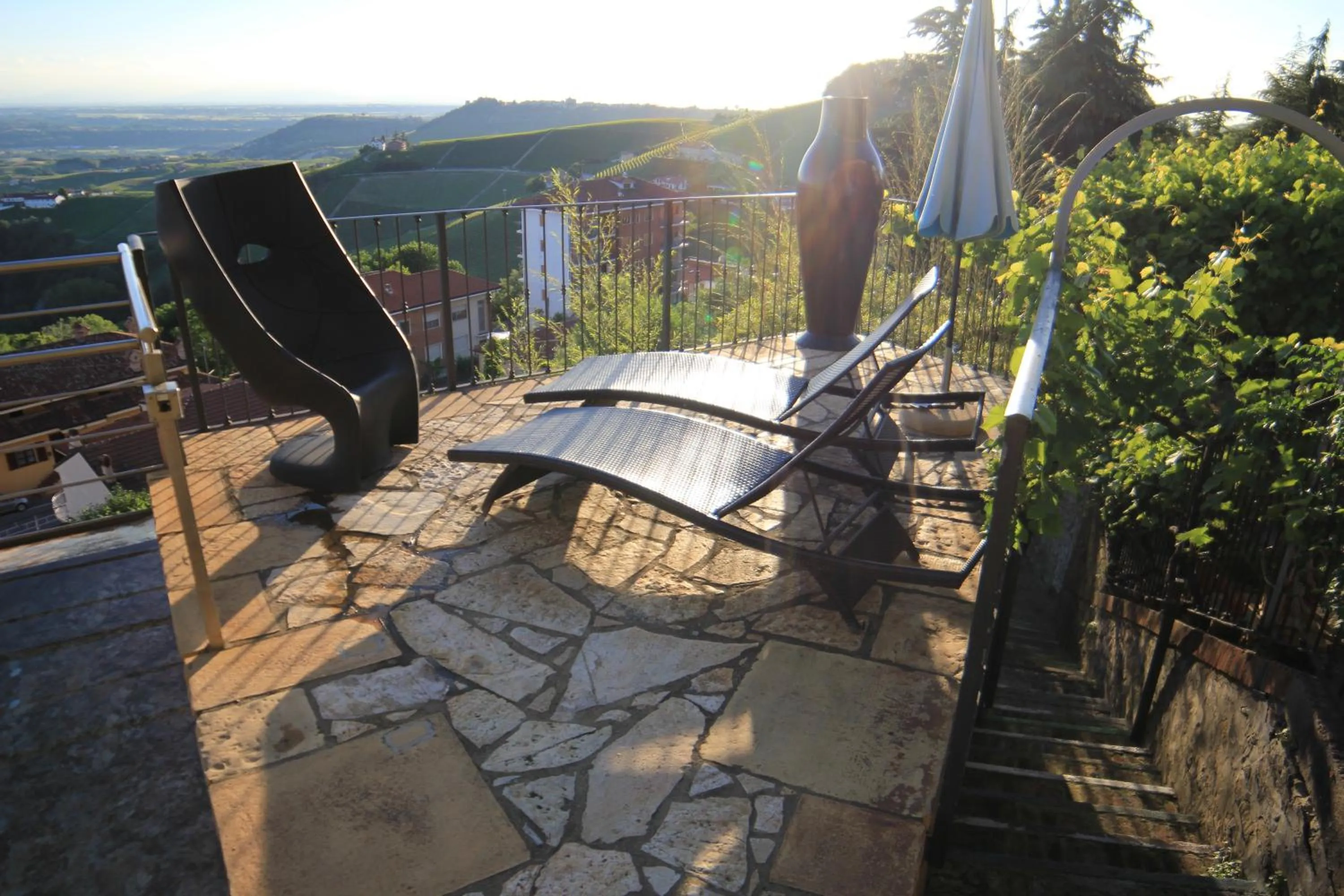 Balcony/Terrace in Felicin - Palazzo Boeri Panoramic Suites