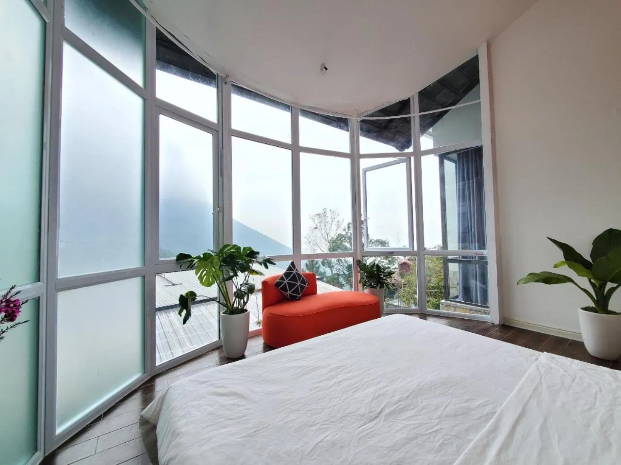 Bed in Le vent Tam Đảo homestay