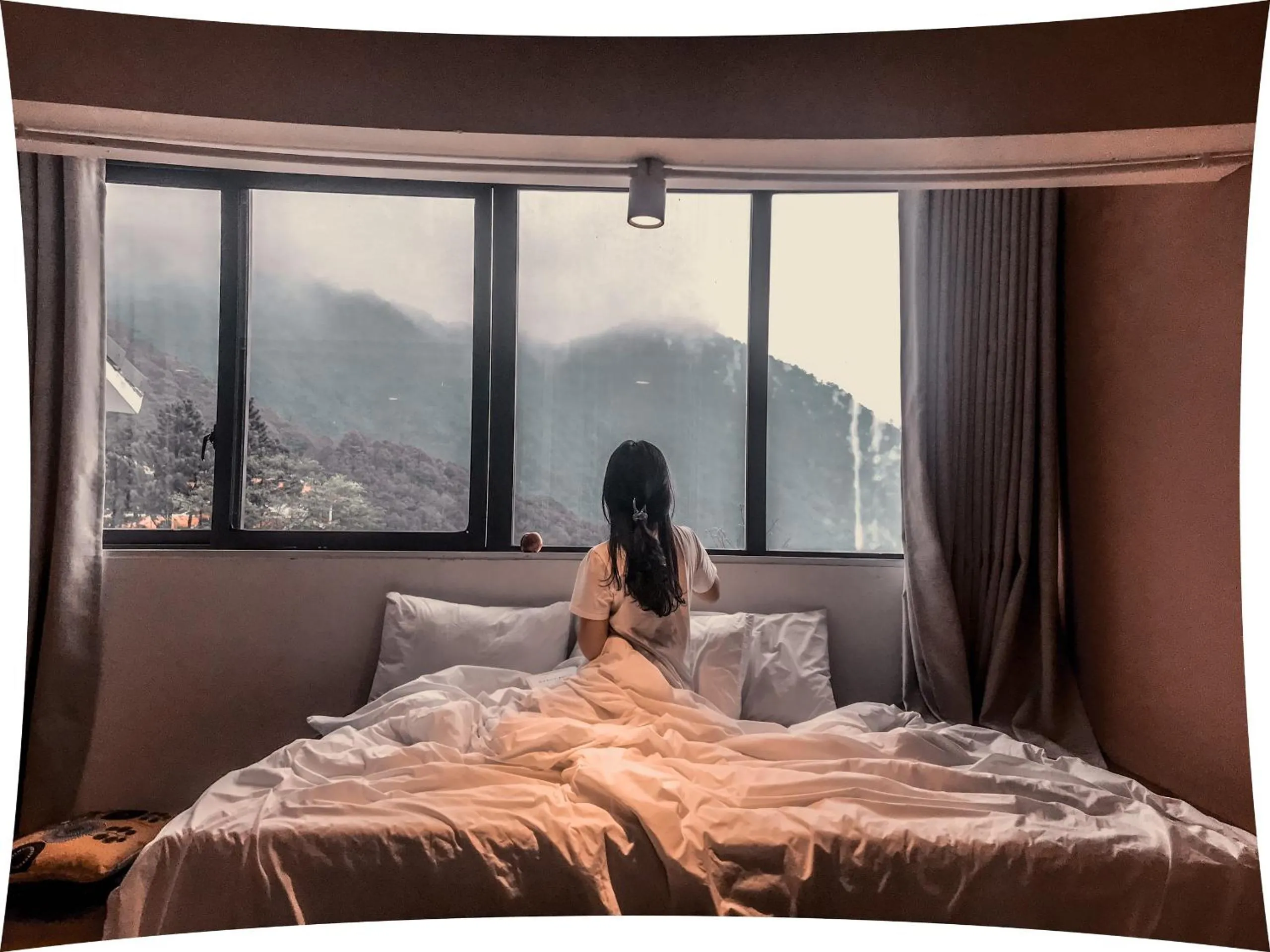 Bed in Le vent Tam Đảo homestay