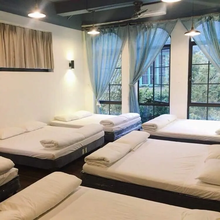 Bed in Le vent Tam Đảo homestay