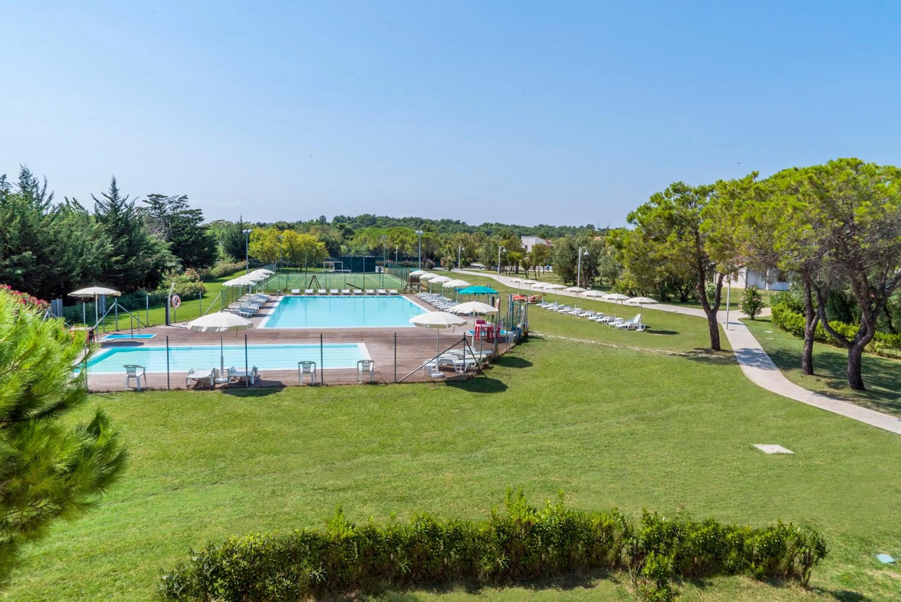 Pool view in Adamo ed Eva Resort