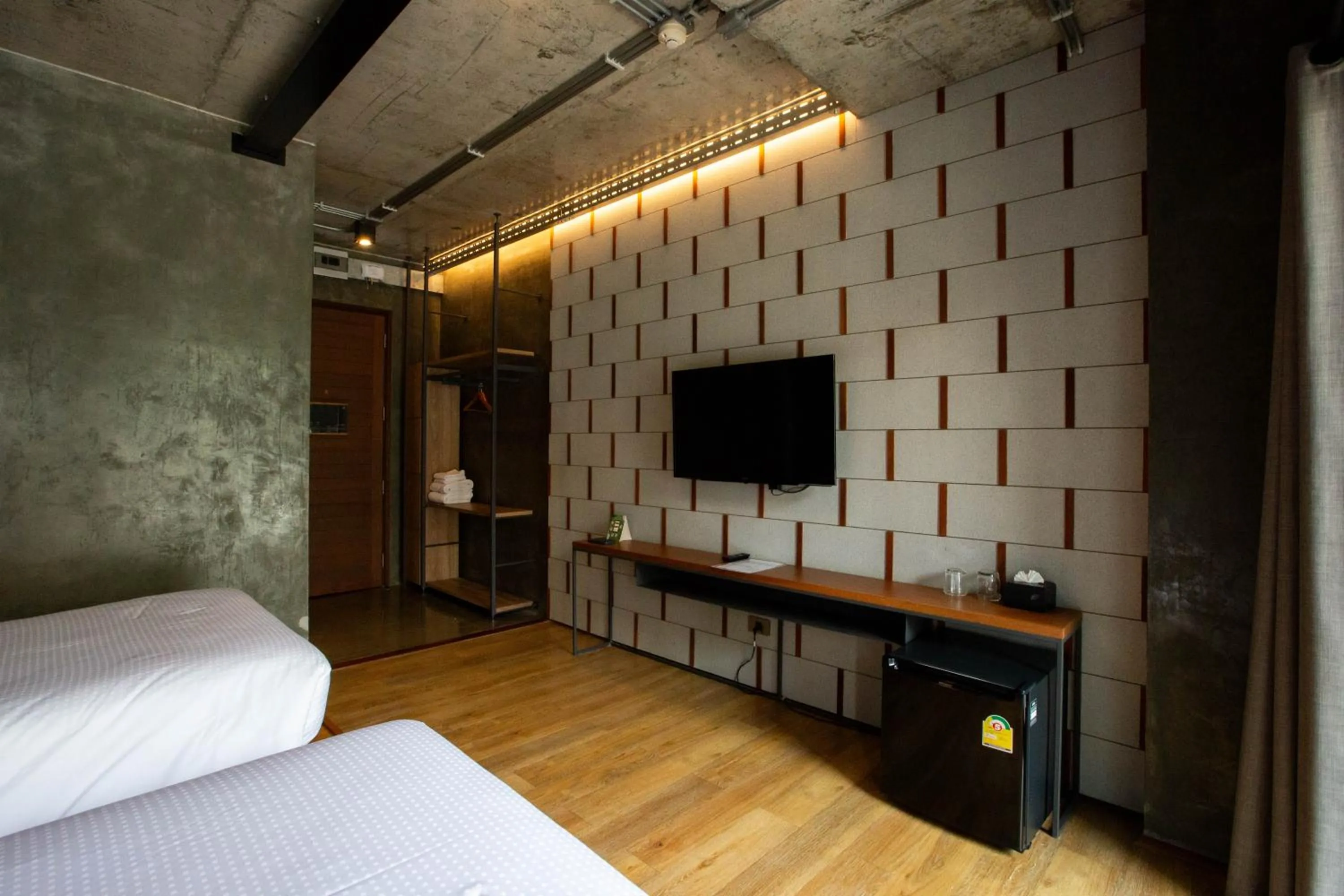 TV and multimedia, Bed in Navakitel Design Hotel